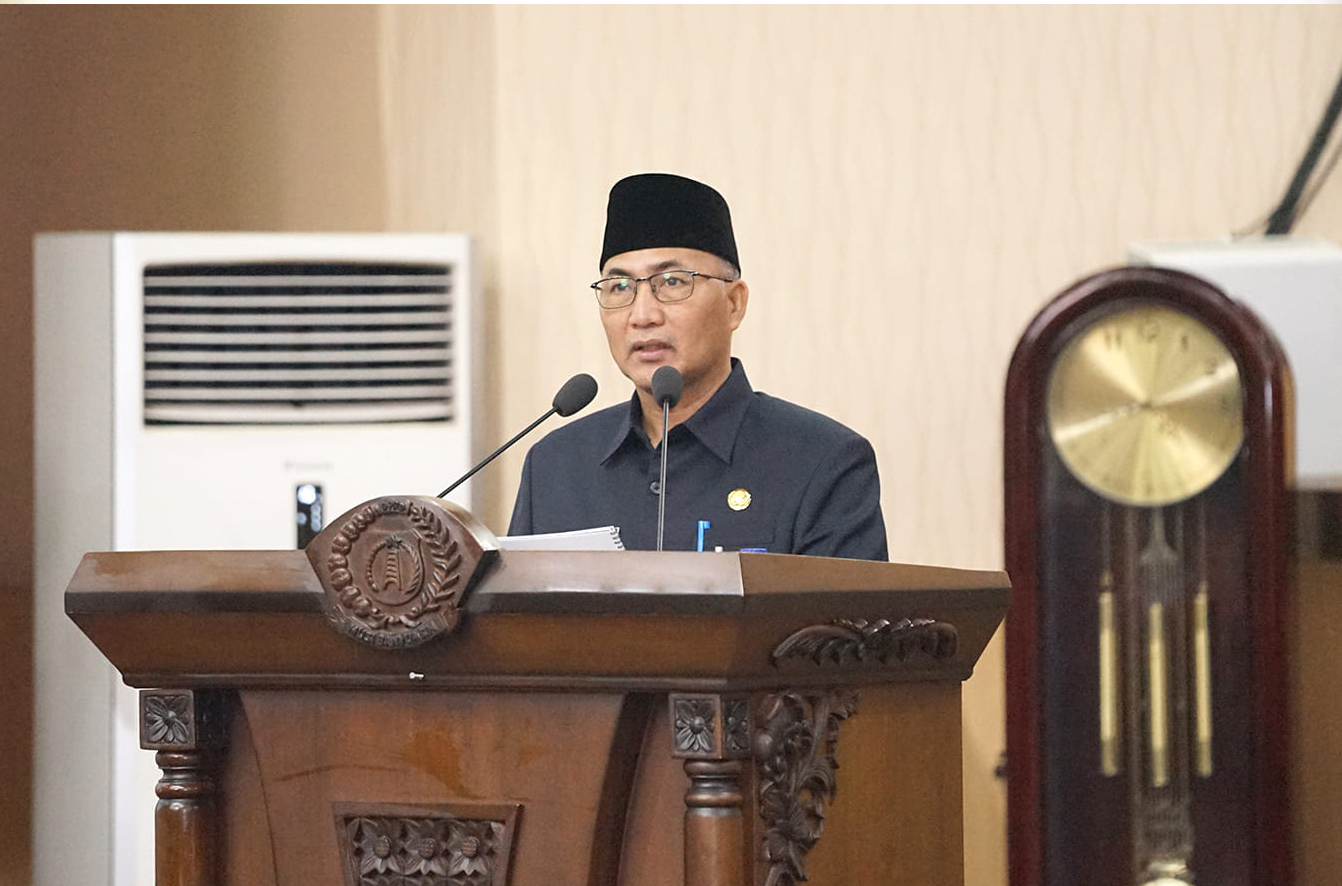 Pj Bupati MUBA Apriyadi Terima Penghargaan Proklim Tahun 2023