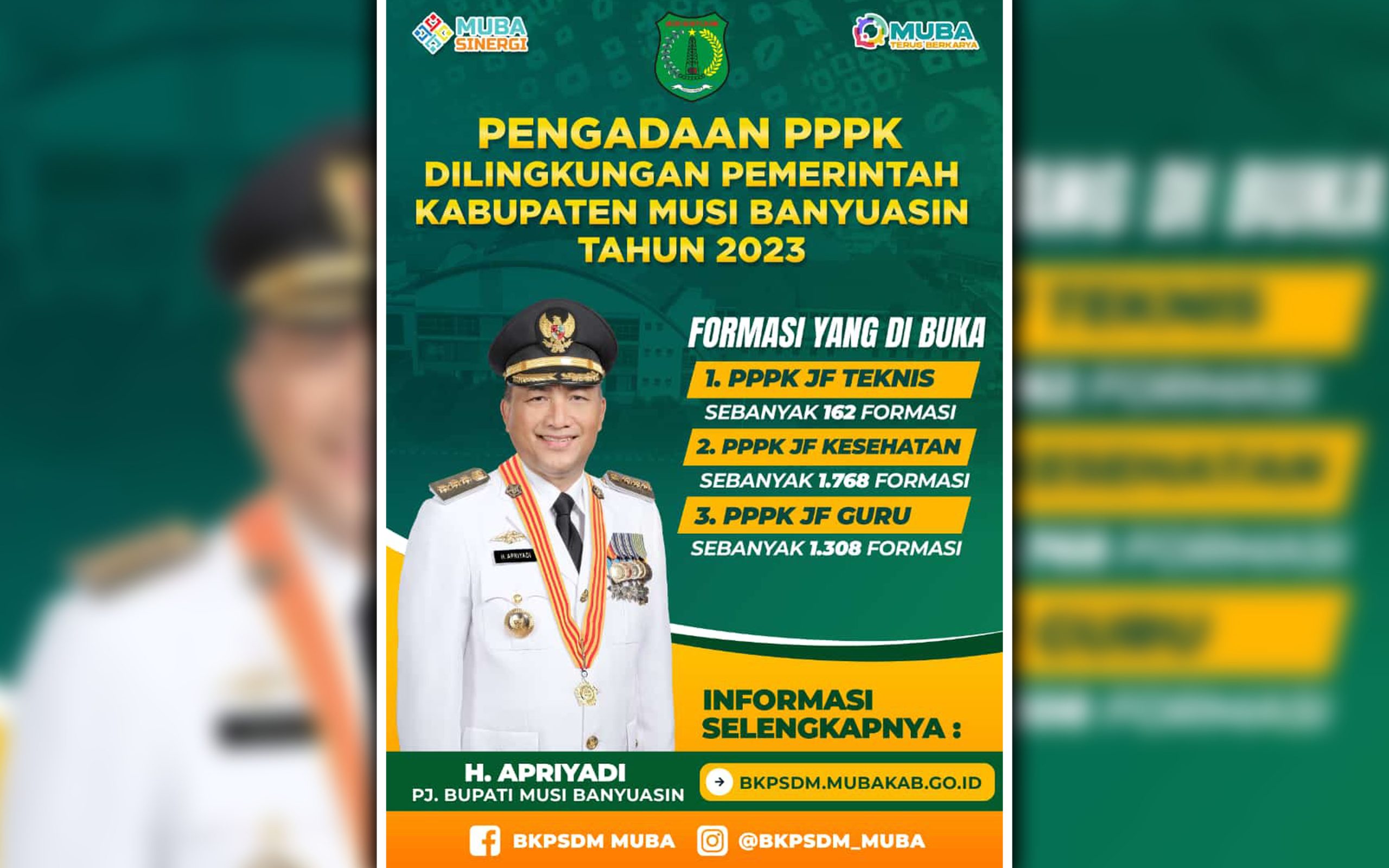 Lowongan Ribuan CASN PPPK, Apriyadi : Jangan Percaya Tipu Daya Oknum yang Menawarkan Jasa