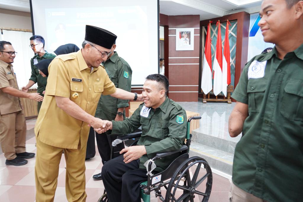 Pj Bupati Apriyadi Wajibkan Investor di Muba Serap Tenaga Kerja Disabilitas