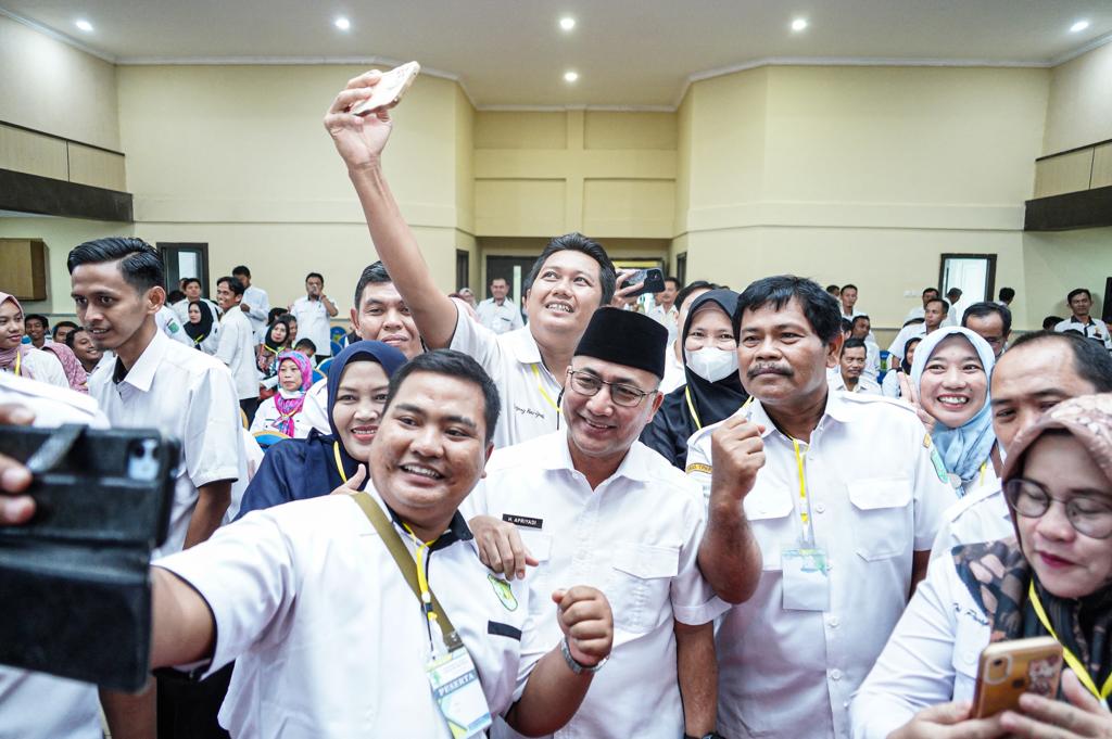 ambah Biaya Operasional Penyuluh, Pj Bupati Apriyadi Bikin Gembira Penyuluh Pertanian se Kabupaten Muba