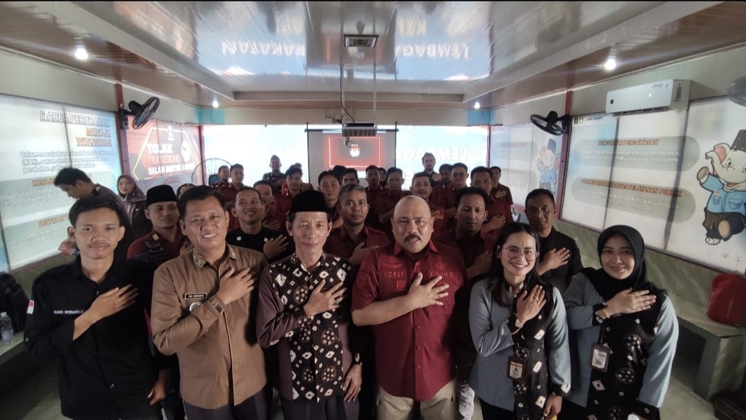 36 Petugas Lapas Sekayu Dilantik Sebagai KPPS Pemilu 2024