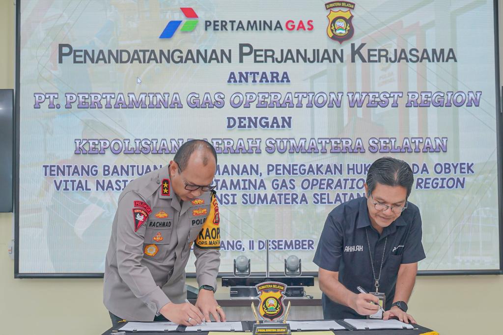 Sinergi, Pertagas dan Polda SumSel Komitmen dalam Penanganan Praktik Illegal Tapping