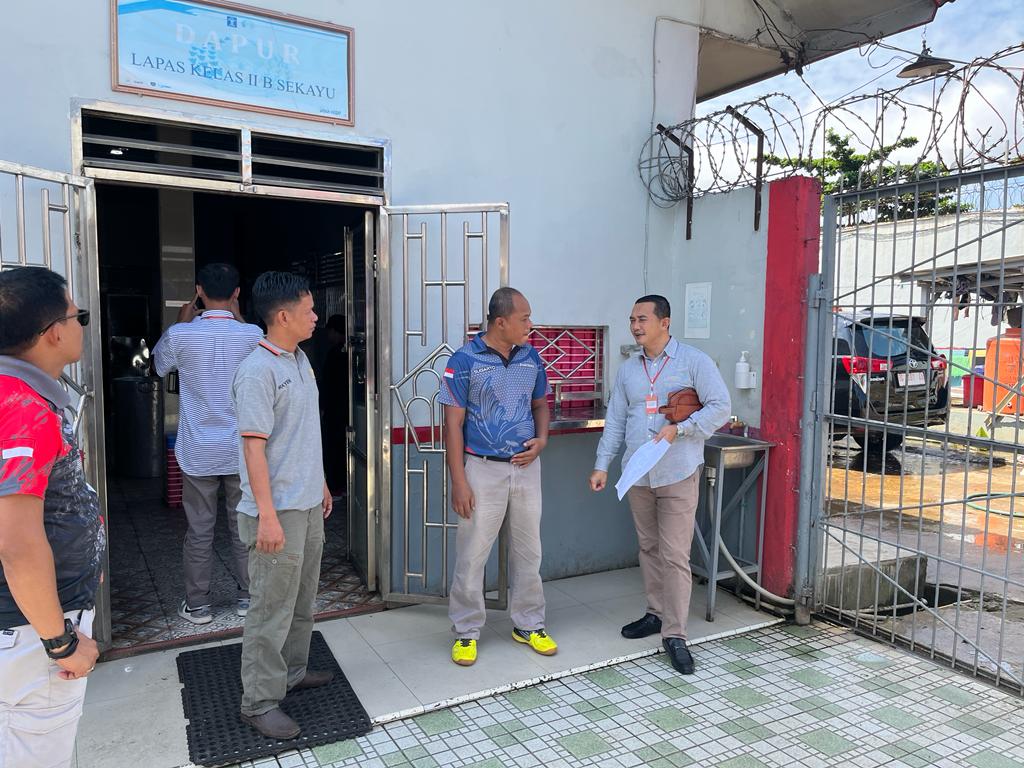 LPPOM MUI Audit Dapur Lapas Sekayu