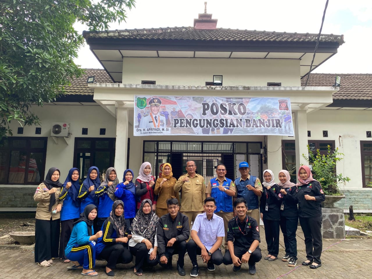 Pemkab Muba Tangani Bencana Banjir Secara Maksimal