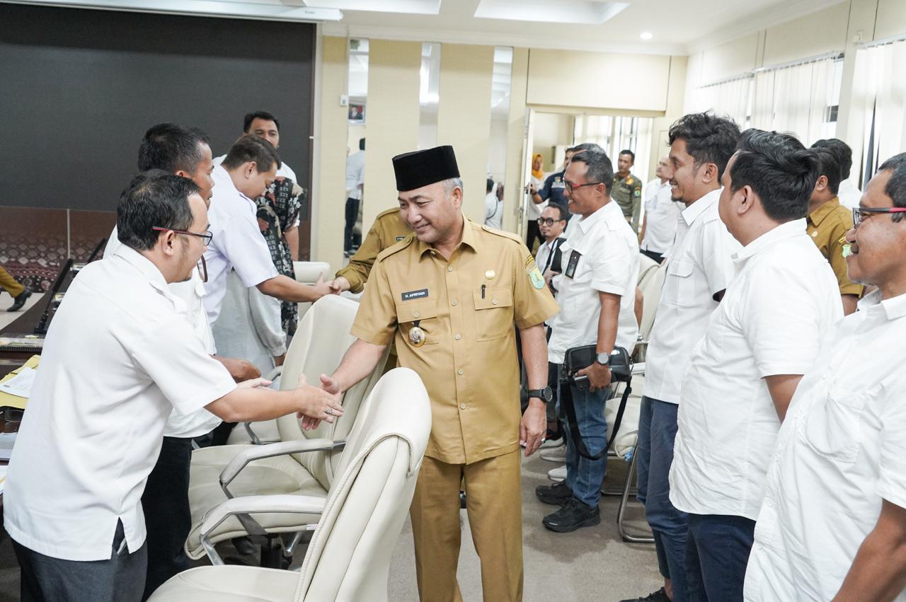 Pj Bupati Apriyadi Tegaskan Progres Trase Jalan Tol di Muba Harus di Kebut Hingga Tuntas