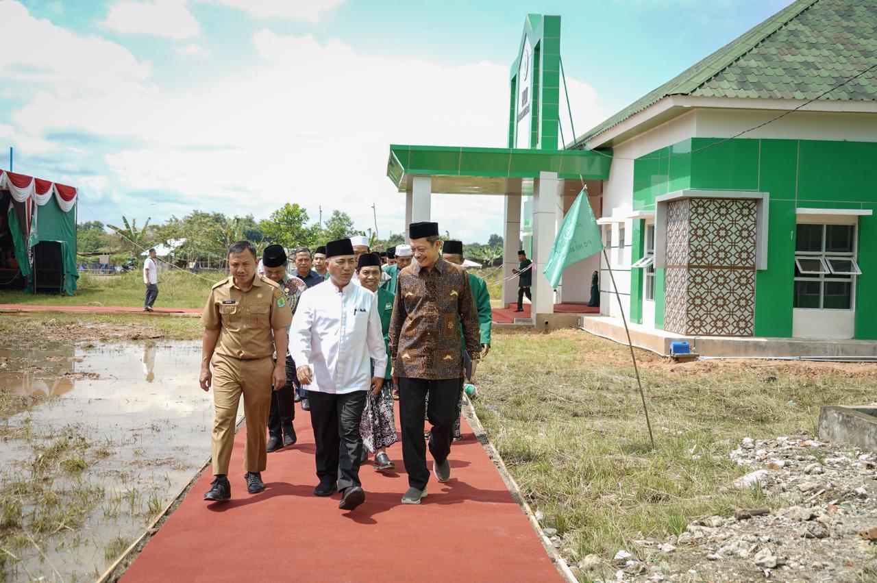 Pj Bupati Apriyadi Resmikan Gedung MUI dan PCNU Termegah di Sumsel