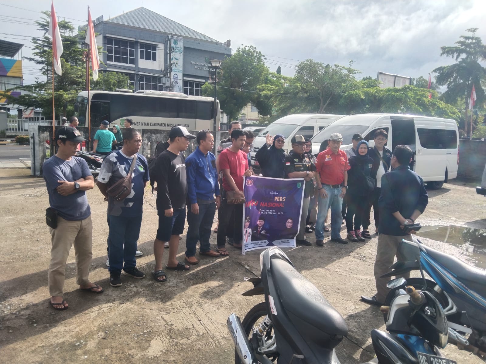 Hadiri HPN 2024 di Jakarta, PWI Muba Bawa Misi Promosikan Daerah