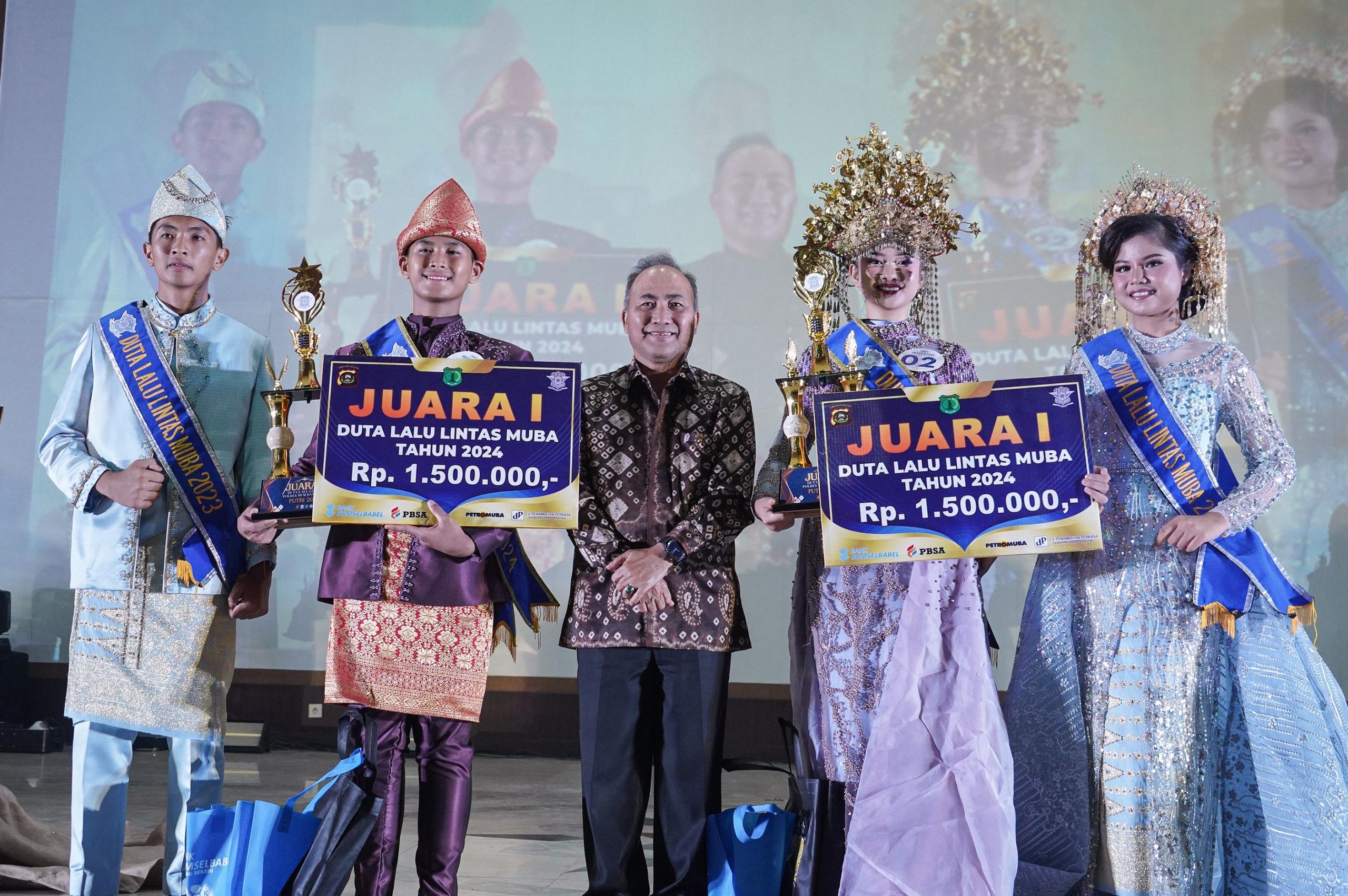 Duta Lantas Polres Muba 2024 Tepilih, Pj Bupati Apriyadi : Jadilah Pelopor Tertib Berlalulintas