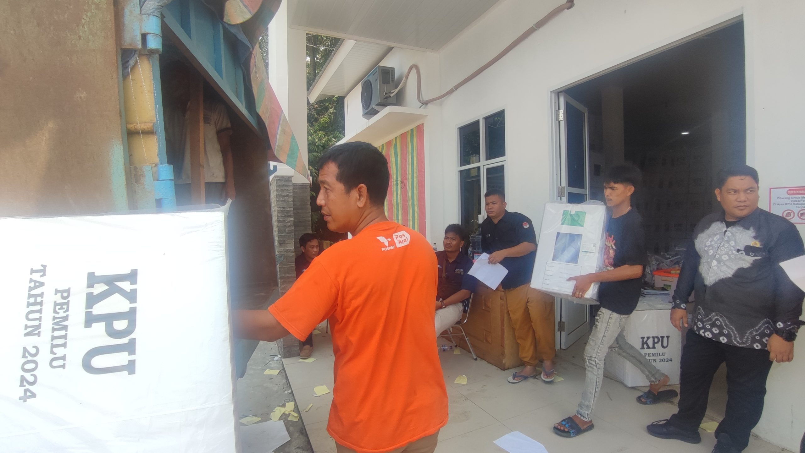 9.790 Logistik Pemilu 2024 di Muba Mulai Didistribusikan