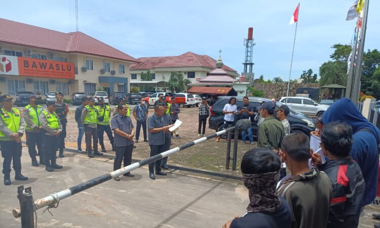 Dugaan Penggelembungan Suara Pileg di Empat Kabupaten, BP2SS Datangi Bawaslu Sumsel