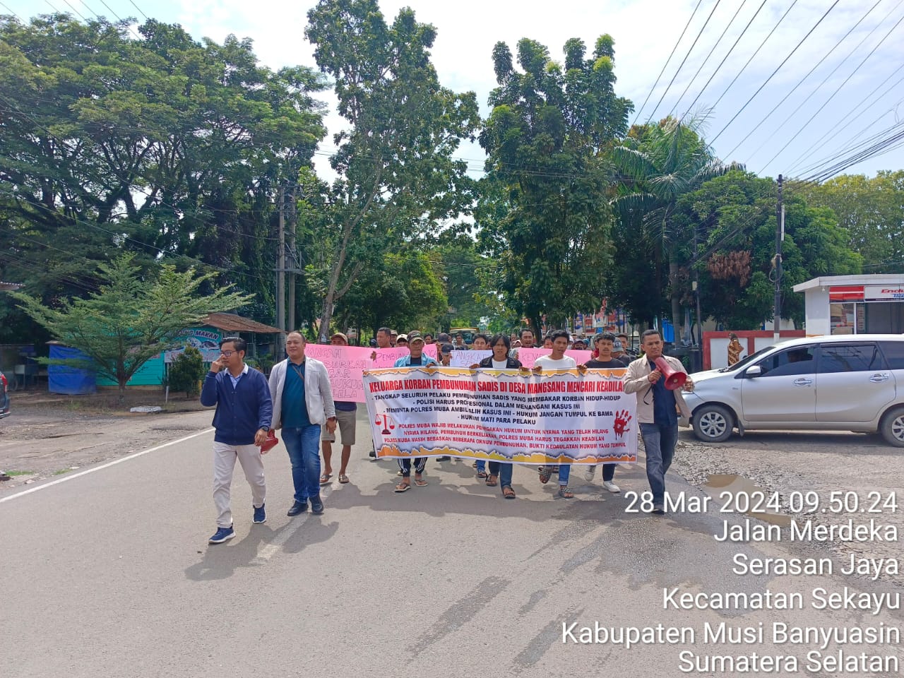 Minta Proses Hukum Dipercepat, Keluarga Korban Kasus Pembunuhan di Bayung Lencir Merasa Belum Puas