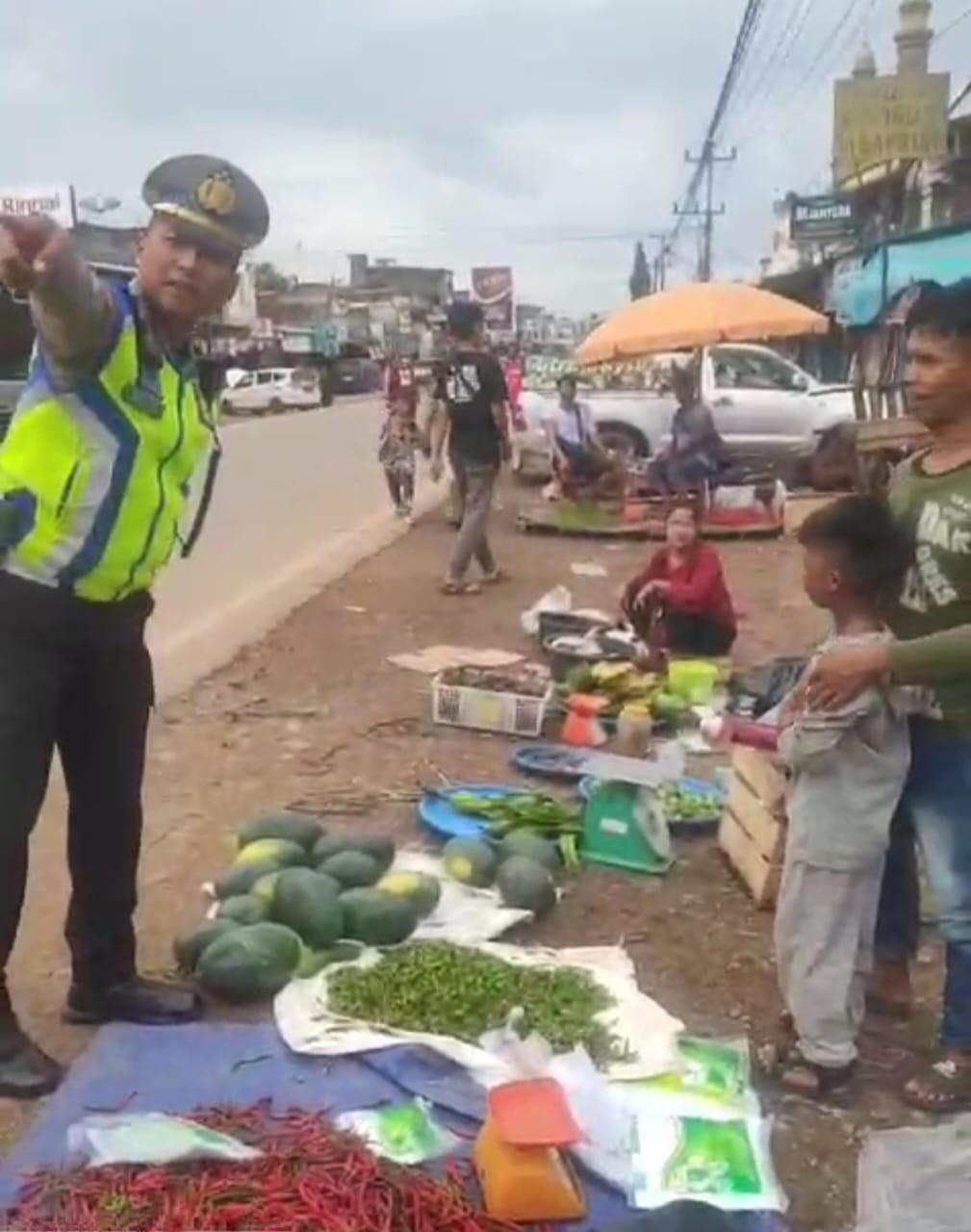 Ratusan Personil Gabungan Amankan Arus Balik di Jalintim Muba