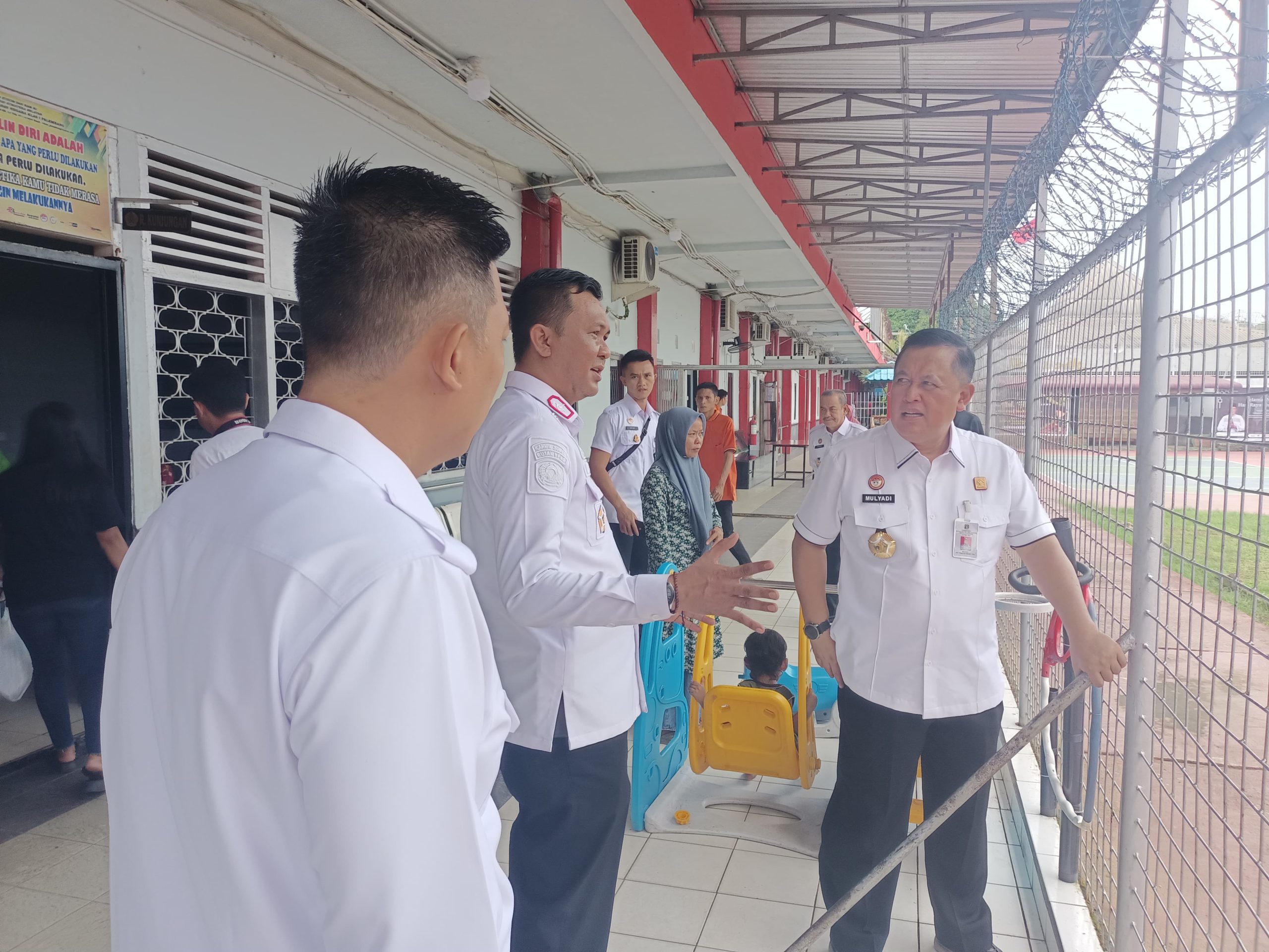 Kakanwil Kemenkumham Sumsel Kunjungi Rutan Kelas I Palembang, Pastikan Beri Pelayanan Publik Terbaik