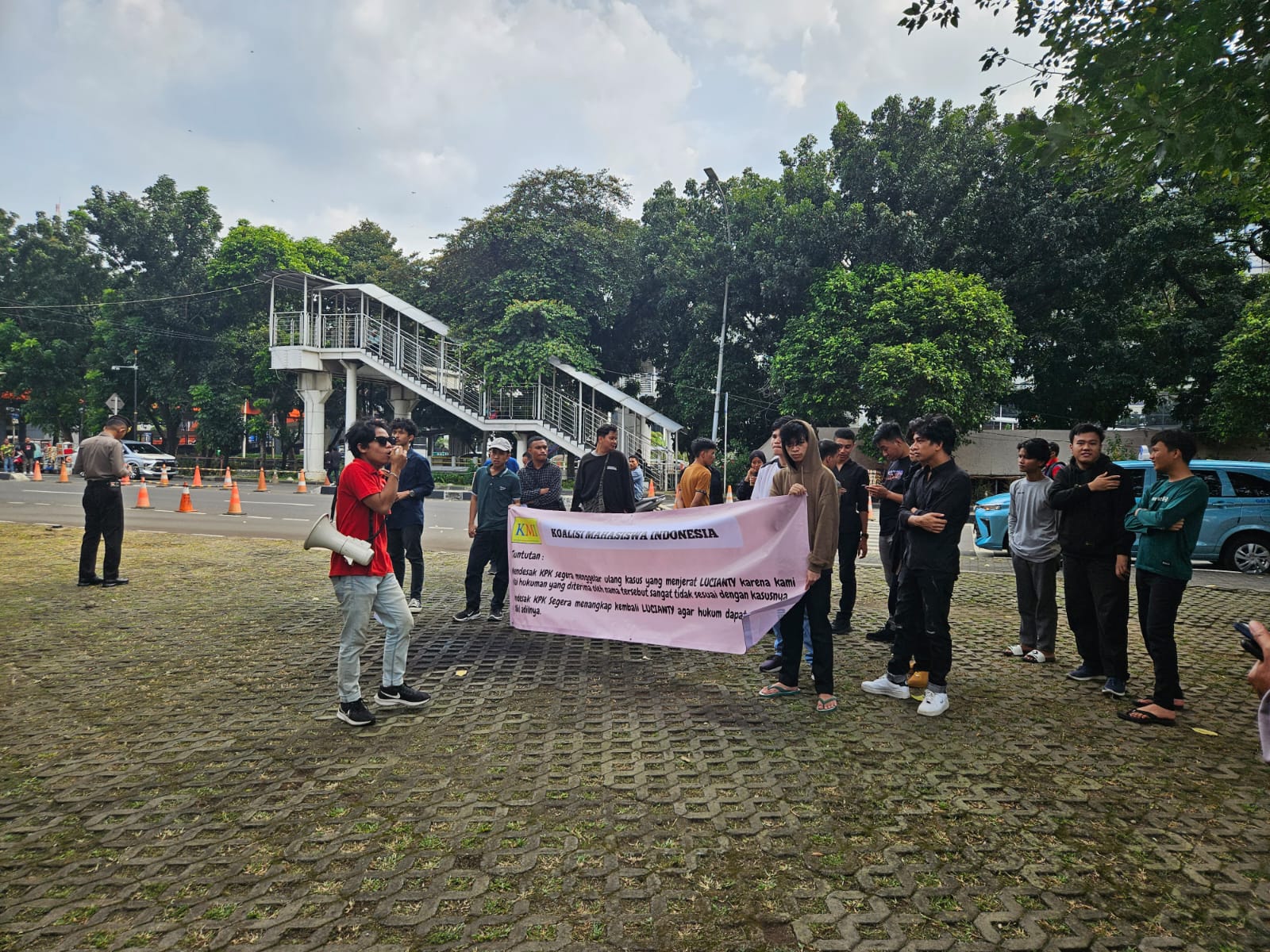 Koalisi Mahasiswa Datangi Gedung KPK RI, Desak Buka Kembali Kasus Korupsi di Muba yang Seret Lucianty