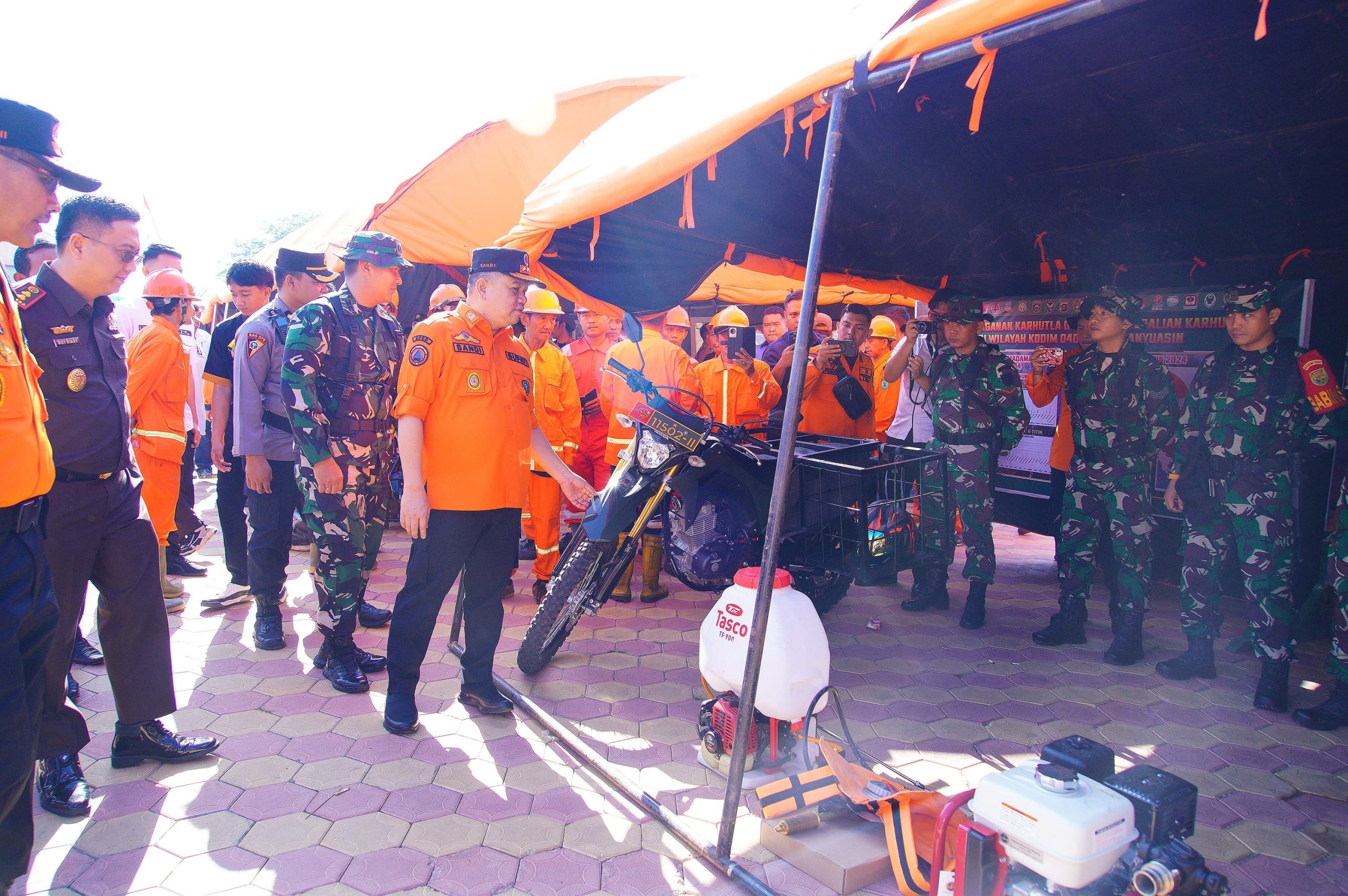 Cegah Karhutbunlah, Pj Bupati H Sandi Fahlepi Harapkan Seluruh Pihak Bersinergi