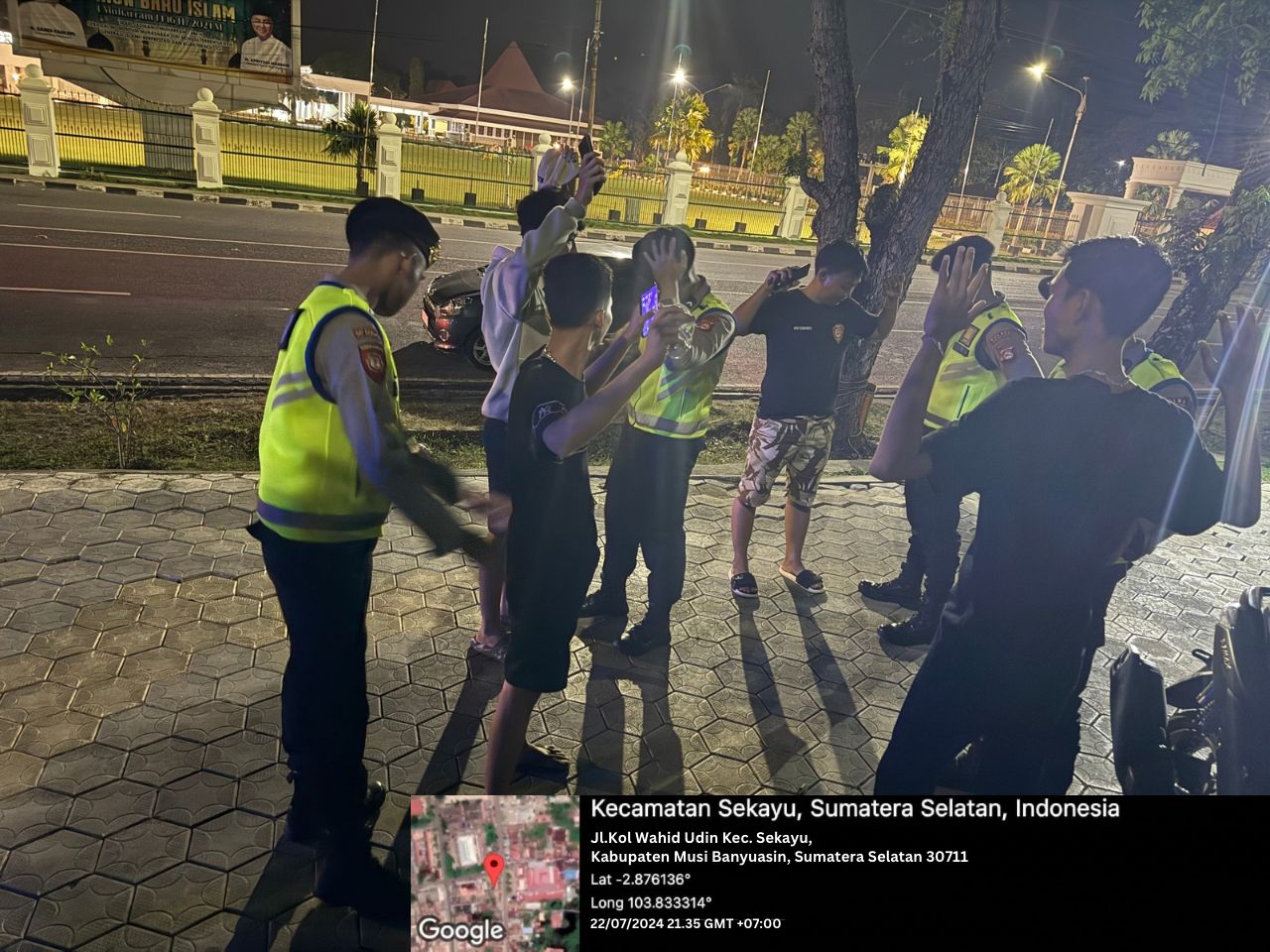 Beredar Video Tawuran Antar Anak Muda, Polres Muba Gencarkan Giat Patroli