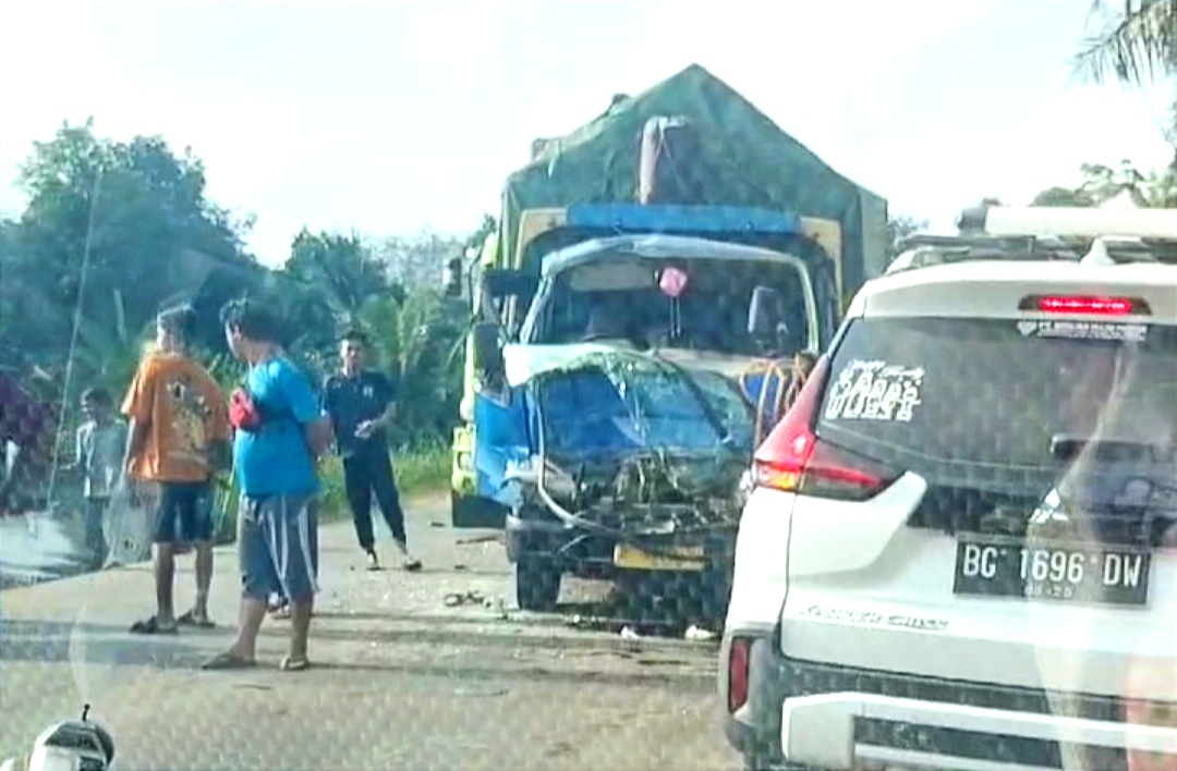 Laka Beruntun di Bayung Lencir Renggut Satu Korban Nyawa