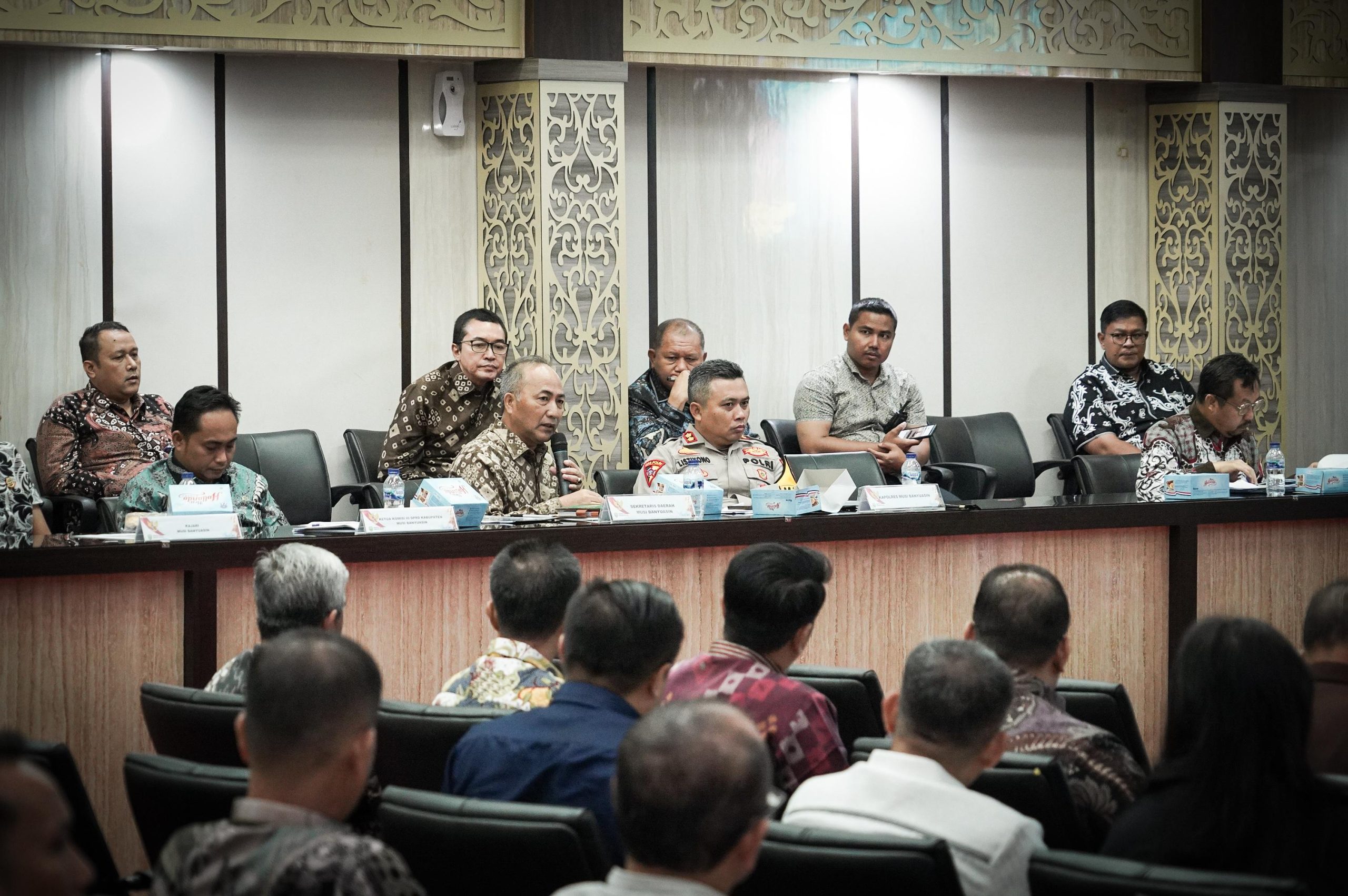 Kumpulkan Perusahaan, pemkab Muba Desak Percepatan Perbaikan Jembatan P6 Lalan