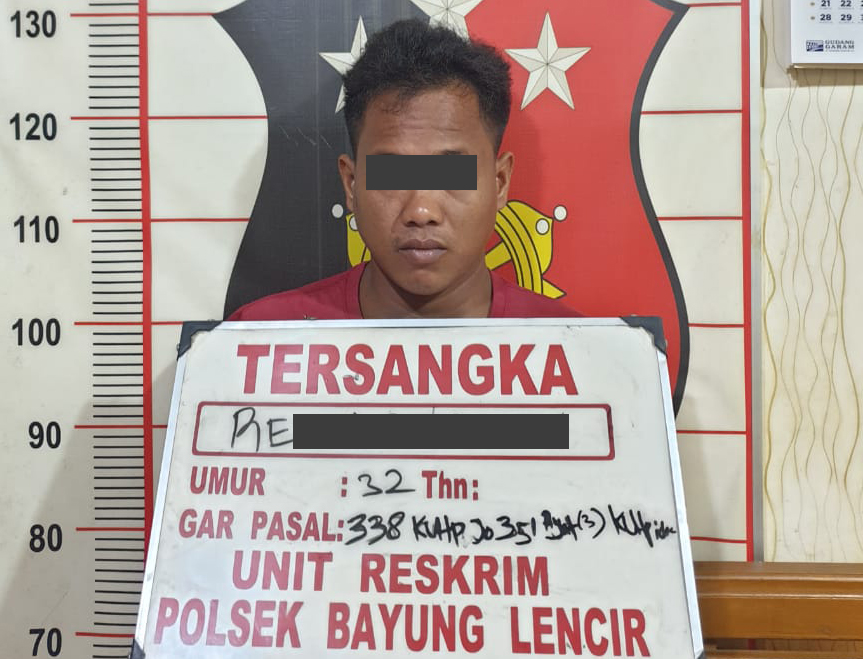 Cek Cok Sebab Motor Digadai, Pelaku Pembunuhan di Bayung Lencir Sejak 2021 Lalu Akhirnya Ditangkap