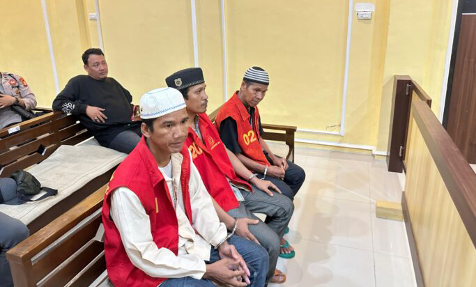 Ketiga Pelaku Pembunuhan Sadis di OKU Dituntut Hukuman Mati