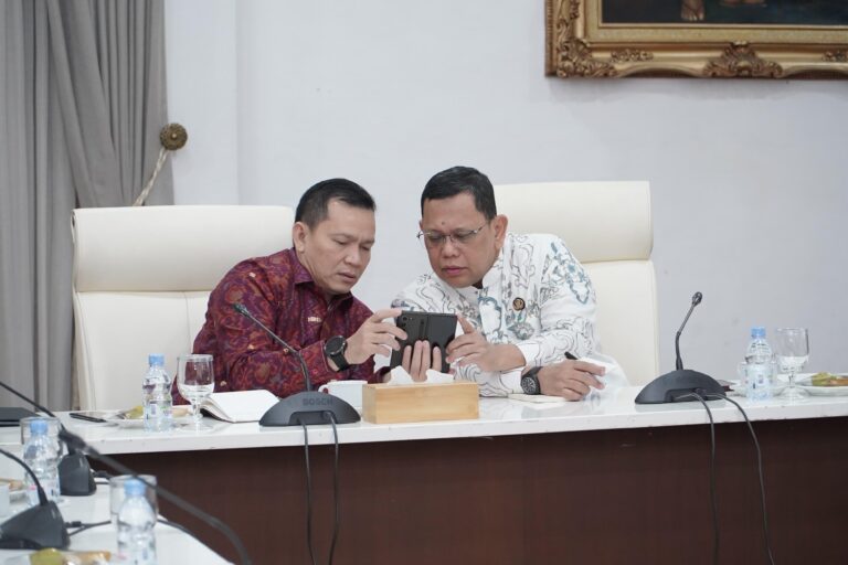 Bahas Dukungan Penataan Kota, Elen Setiadi Terima Audiensi Pj Walikota Palembang