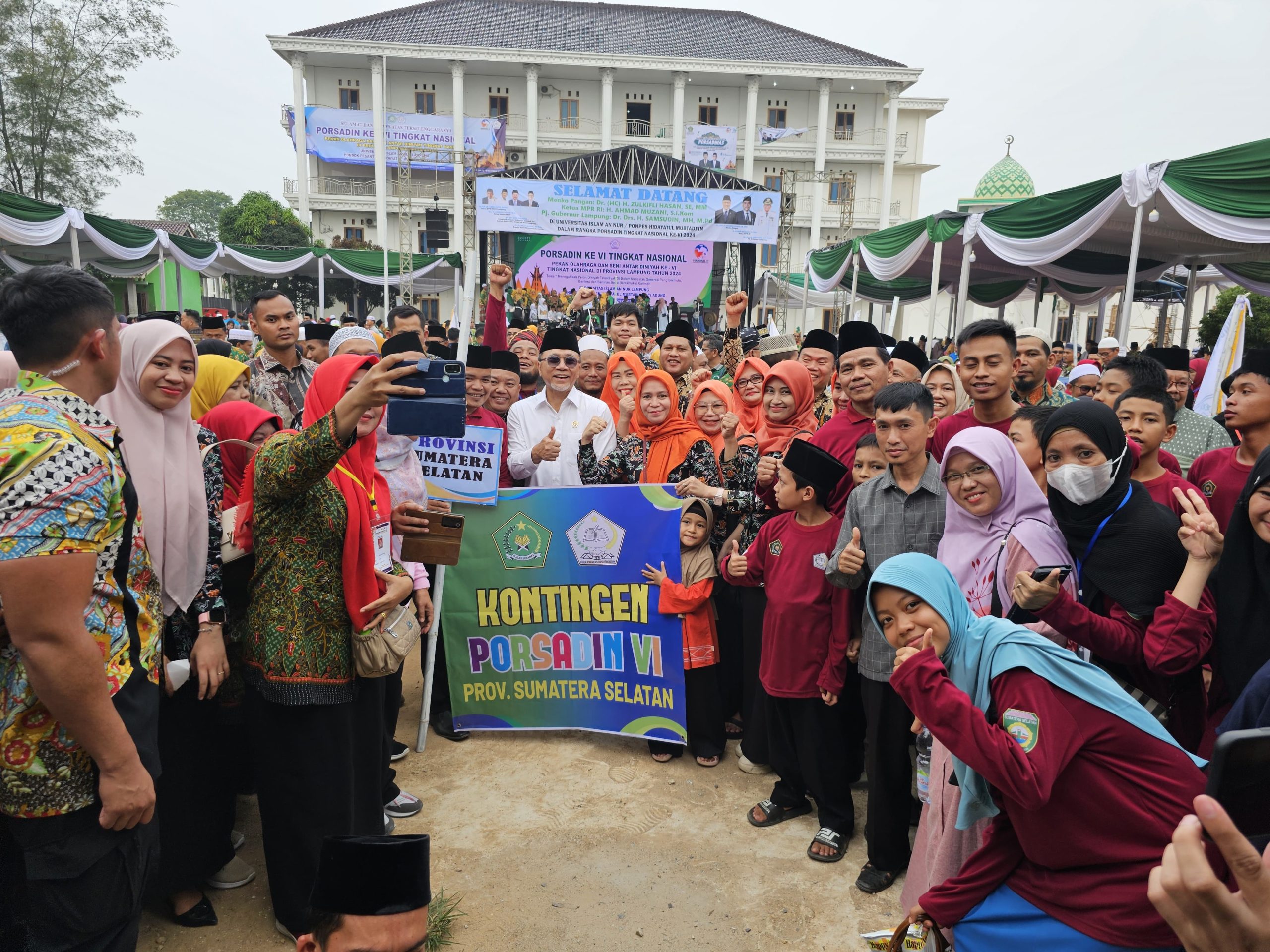 33 Kafilah Sumsel Dikirim Ikuti Ajang Porsadin Nasional VI