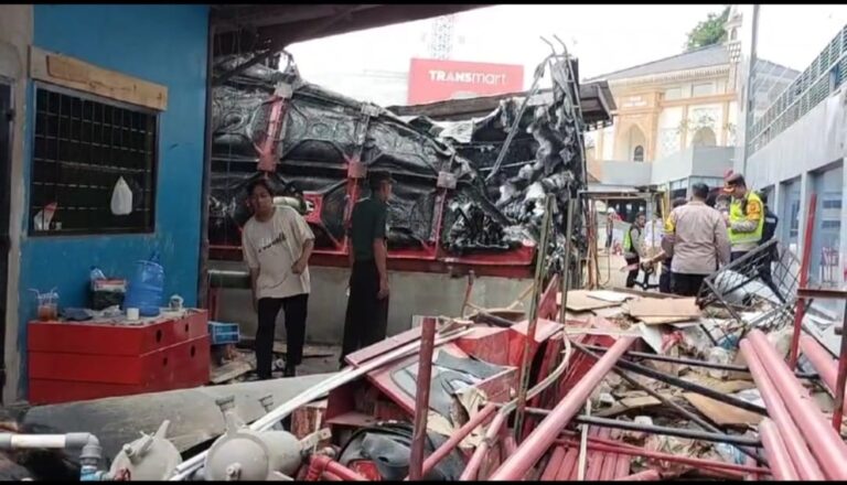 Tandon Air Milik PLN UID S2JB Terbakar