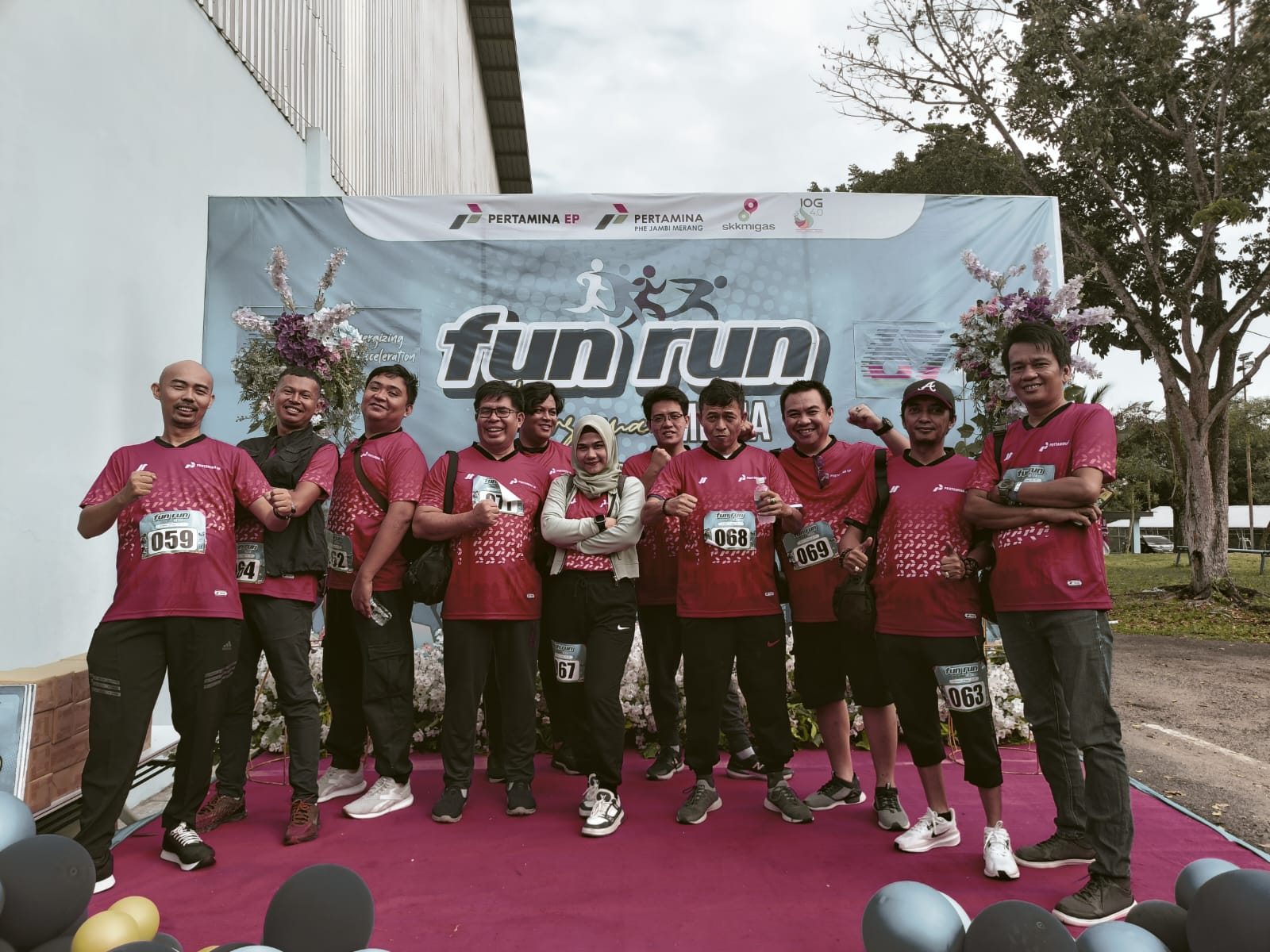 Pererat Silahturahmi, PT. Pertamina EP Jambi dan PHE Jambi Merang Fun Run Bareng Awak Media