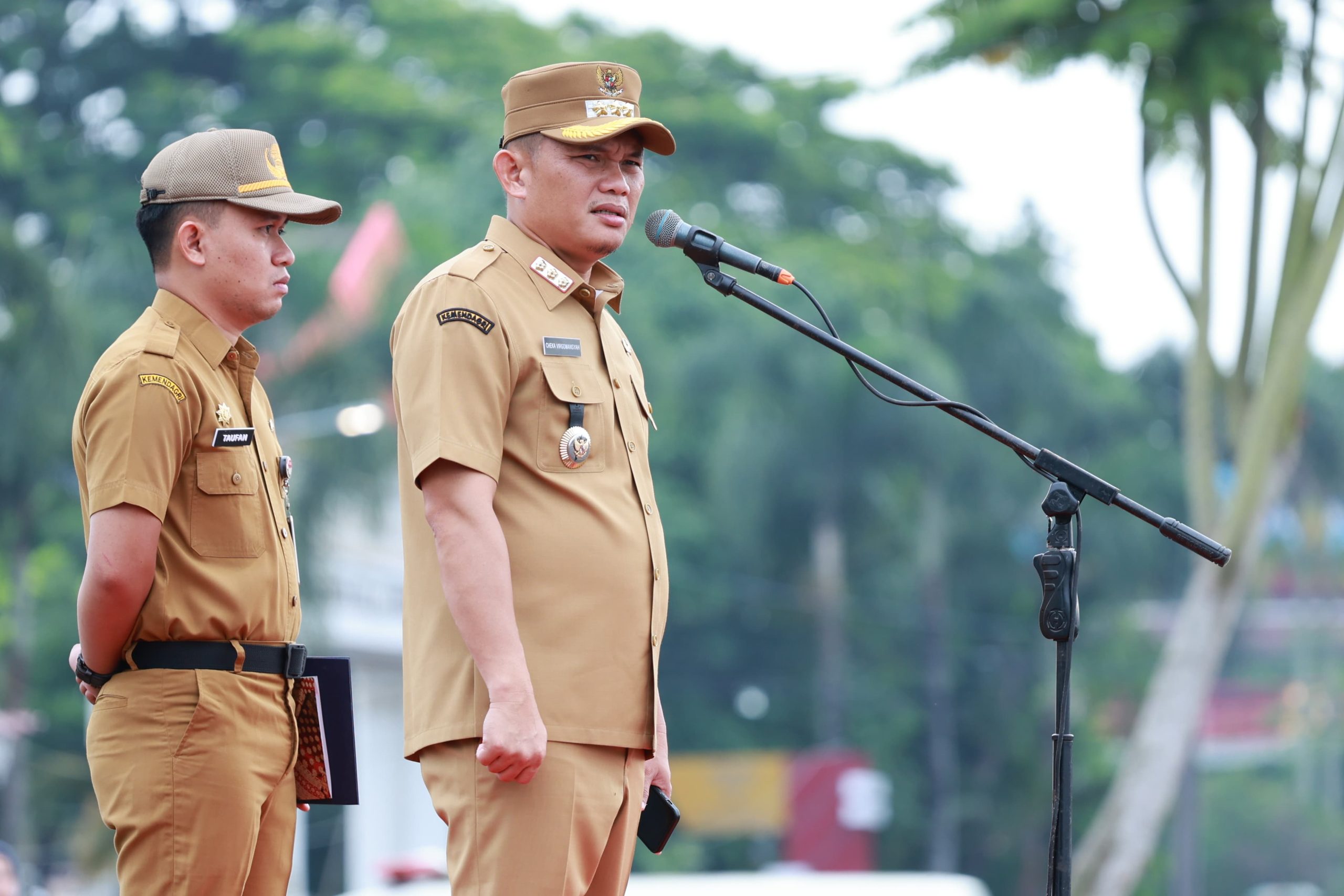 Pj Wako Palembang Soroti Medsos, Sampah Plastik Hingga DBD