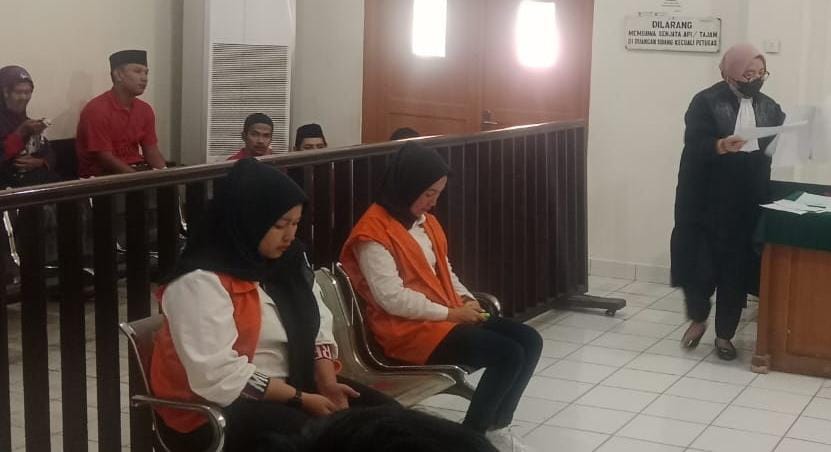 Nekat Jadi Kurir Sabu, JPU Bacakan Tuntutan Dua Terdakwa