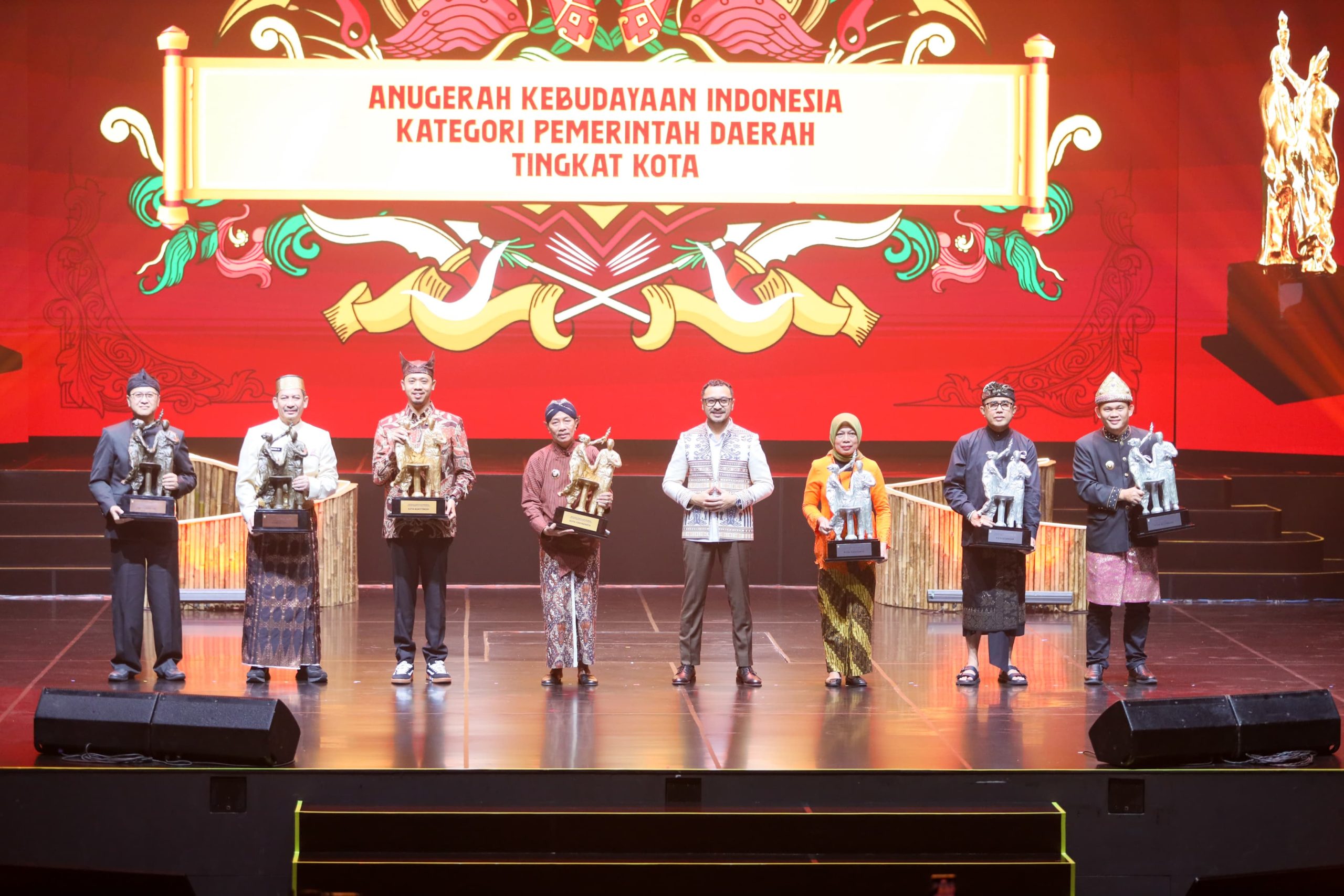 Perdana, Kota Palembang Raih Anugerah Kebudayaan Indonesia Tahun 2024