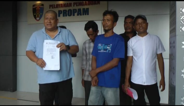 Datangi Propam Polda, Nelayan Sungsang Laporkan Oknum Polisi