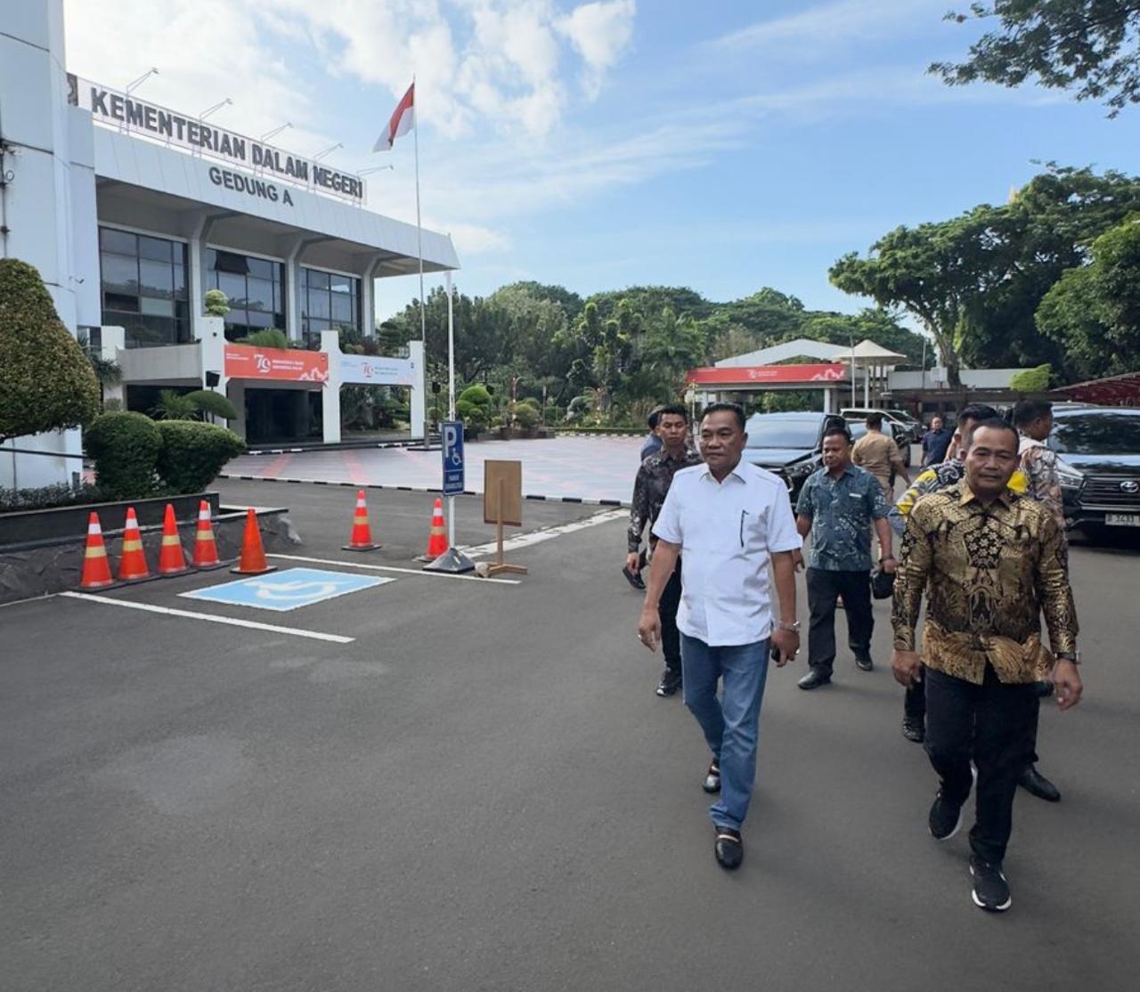 Bupati dan Wakili Bupati Muba Terpilih, Toha-Rohman Hadiri Pemeriksaan Kesehatan di Kemendagri
