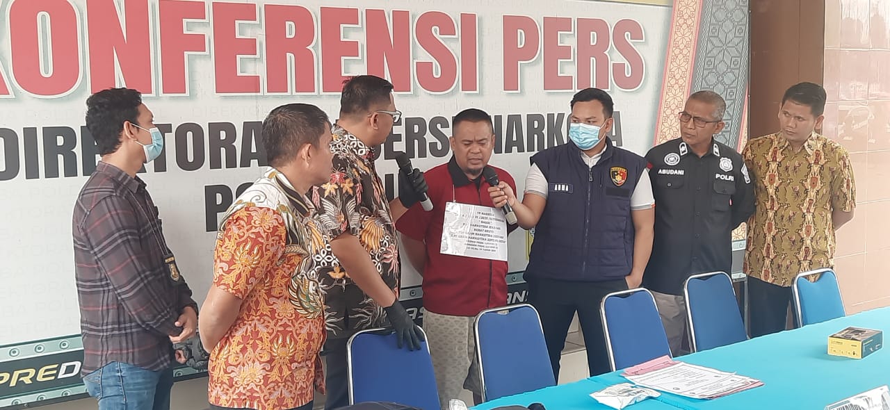 Operasi Pekat Musi 2025, Ditresnarkoba Polda Sumsel Tangkap BD Sabu di OKU Selatan BB 2,8 kg Sabu Diamankan