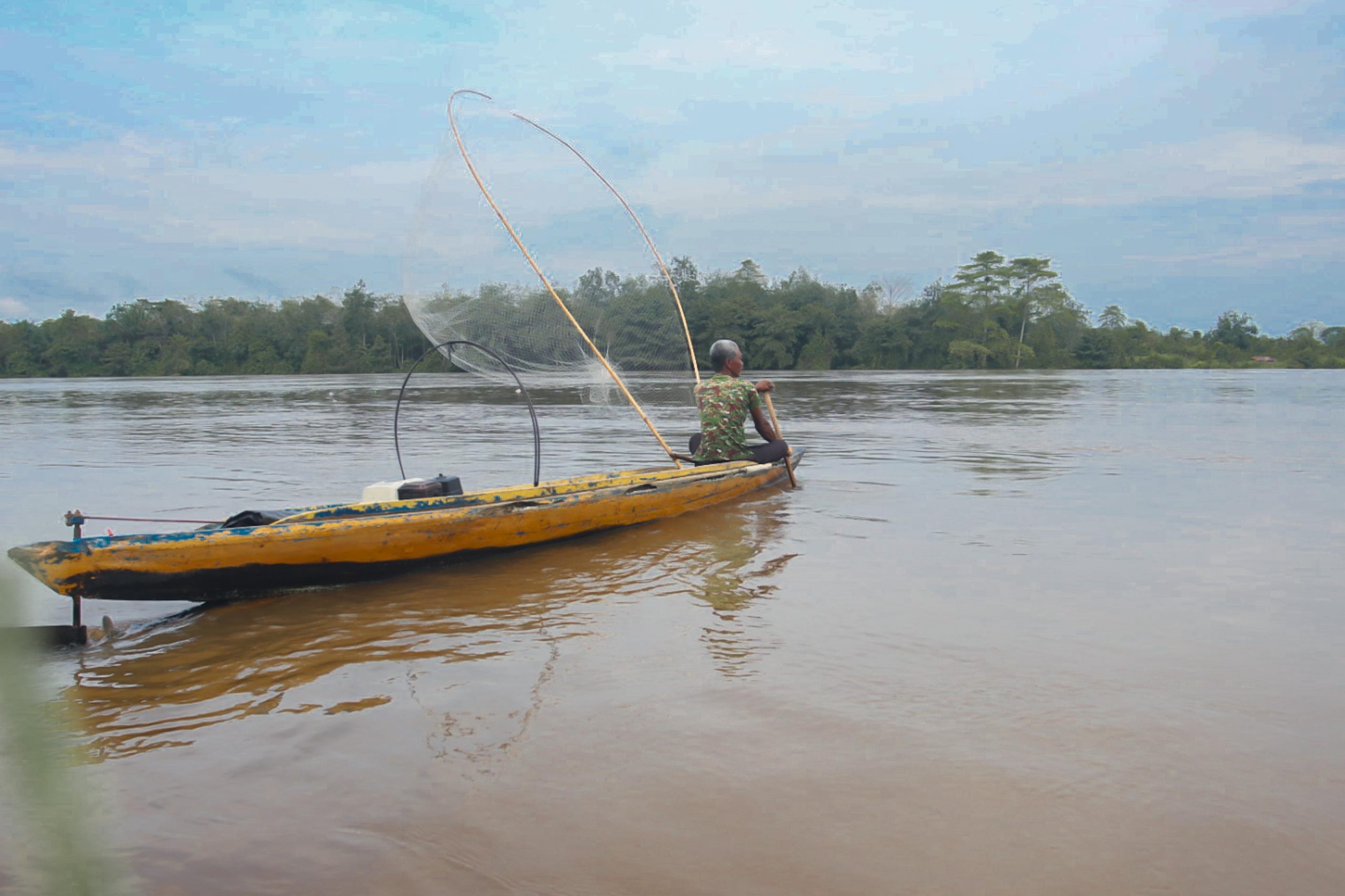 Banjir Berangsur Surut, Warga Muba Sambut Hari Raya Idul fitri 1446 H dengan Gembira