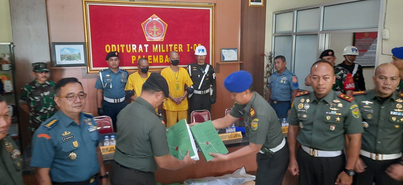 Kasus Penembakan Tiga Anggota Polres Way Kanan Dilampahkan Ke Otmil I-05 Palembang