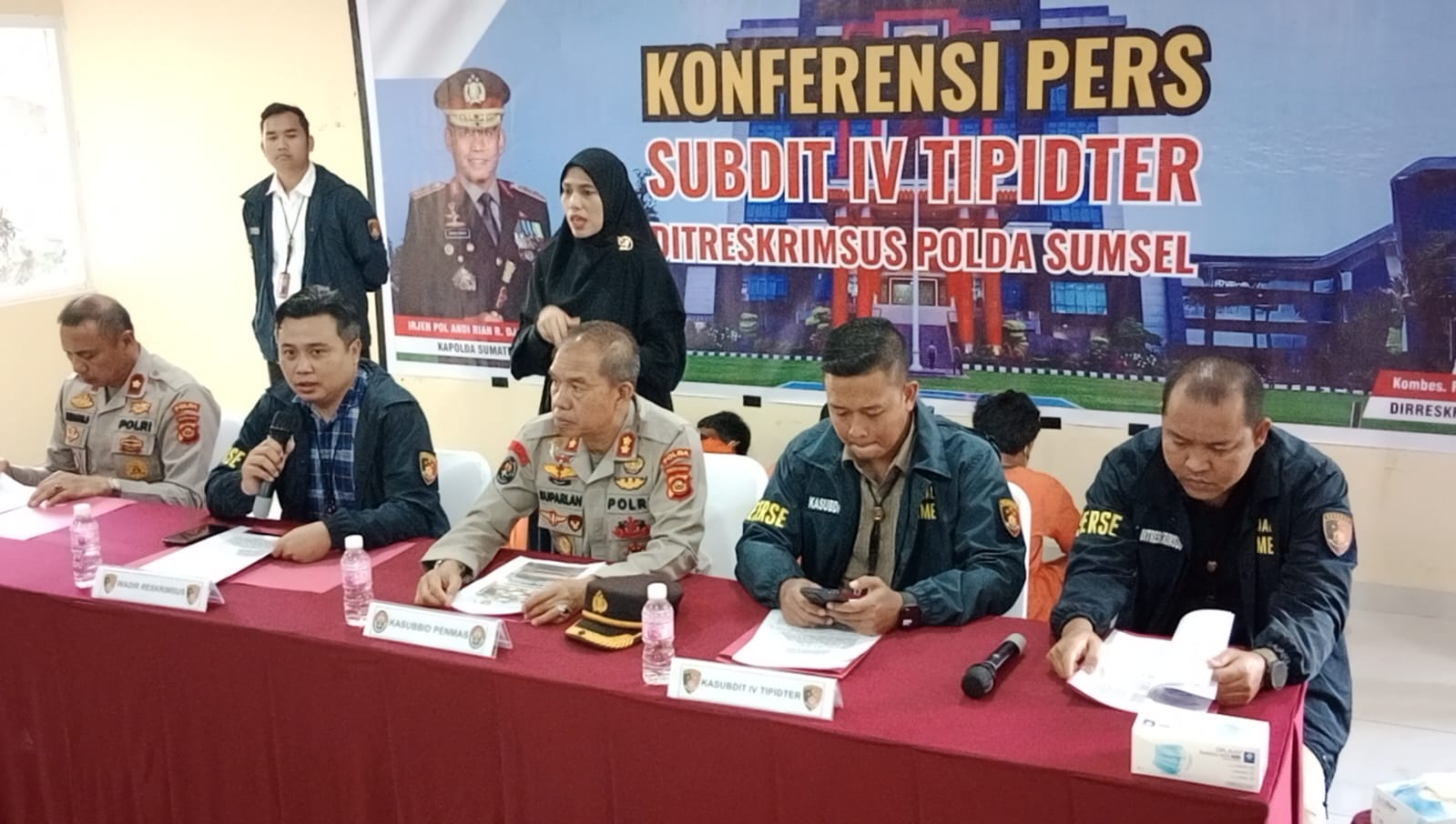 Illegal Logging di Muba, Lima Sopir Truk Diamankan Polisi