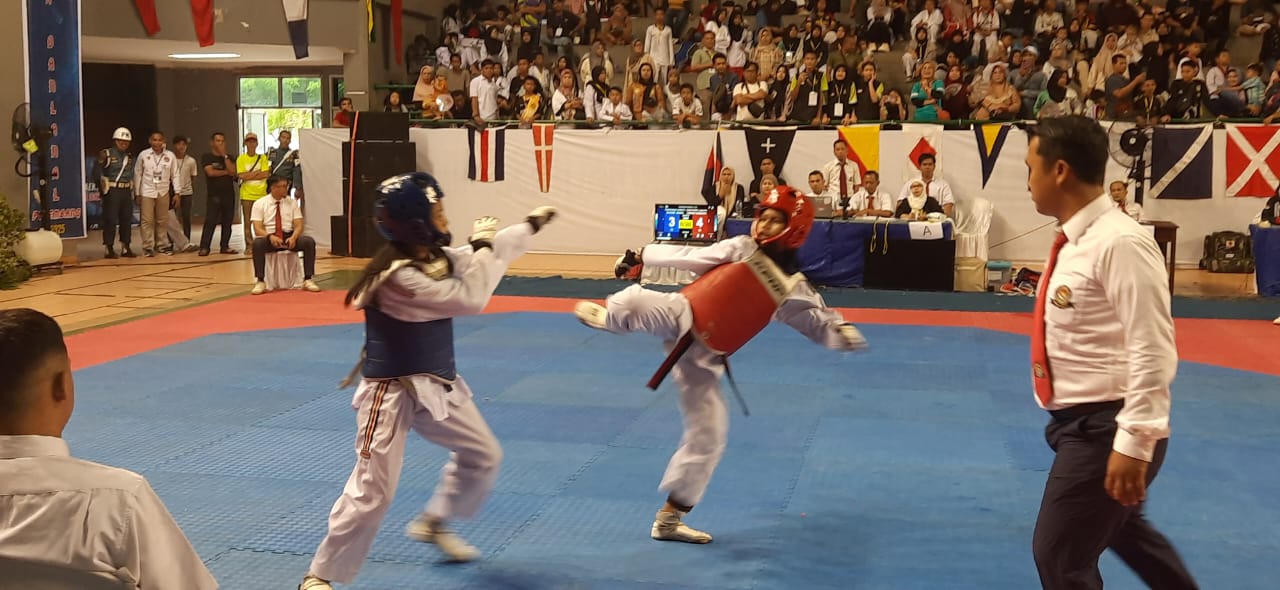 Kejuaraan Taekwondo Piala  Danlanal Palembang Bergulir
