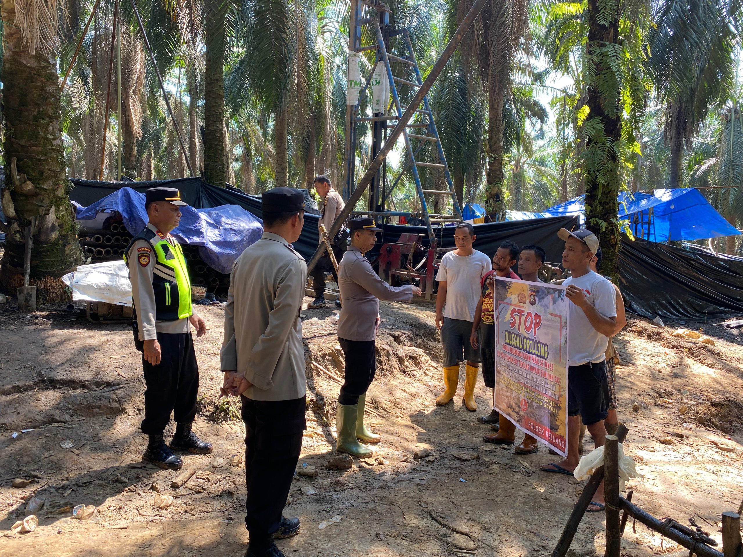 Pro Aktif Imbau Pelaku Usaha Ilegal Drilling Tutup Sumur Minyak