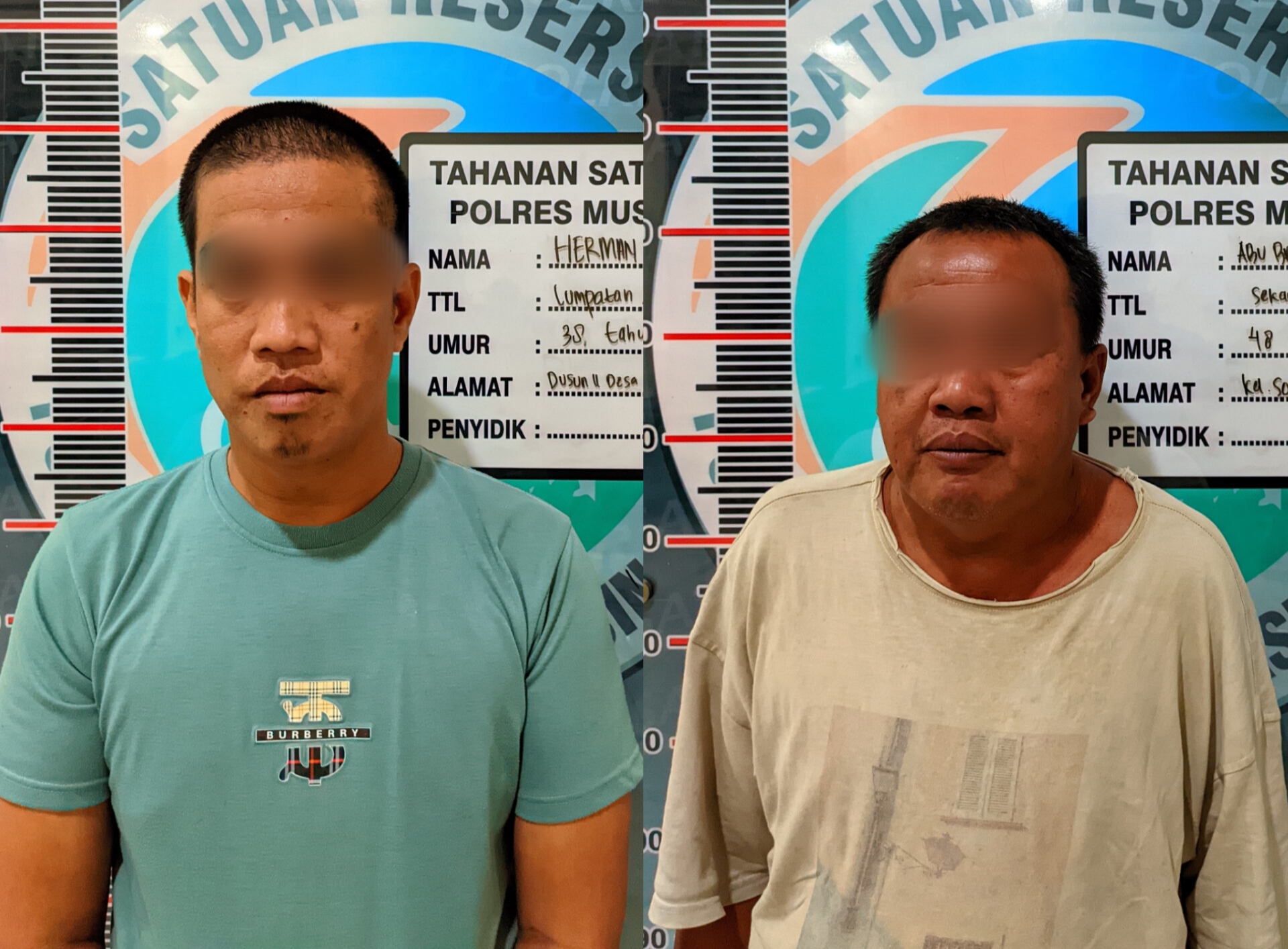 Dua Pengedar Narkoba Berhasil Diamankan di Dua Tempat yang Berbeda