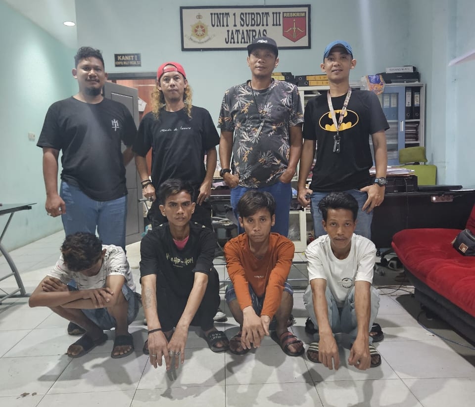 Tiga Pengamen di Kambang Iwak Palembang Ditangkap, Ancam Tusuk Pengunjung