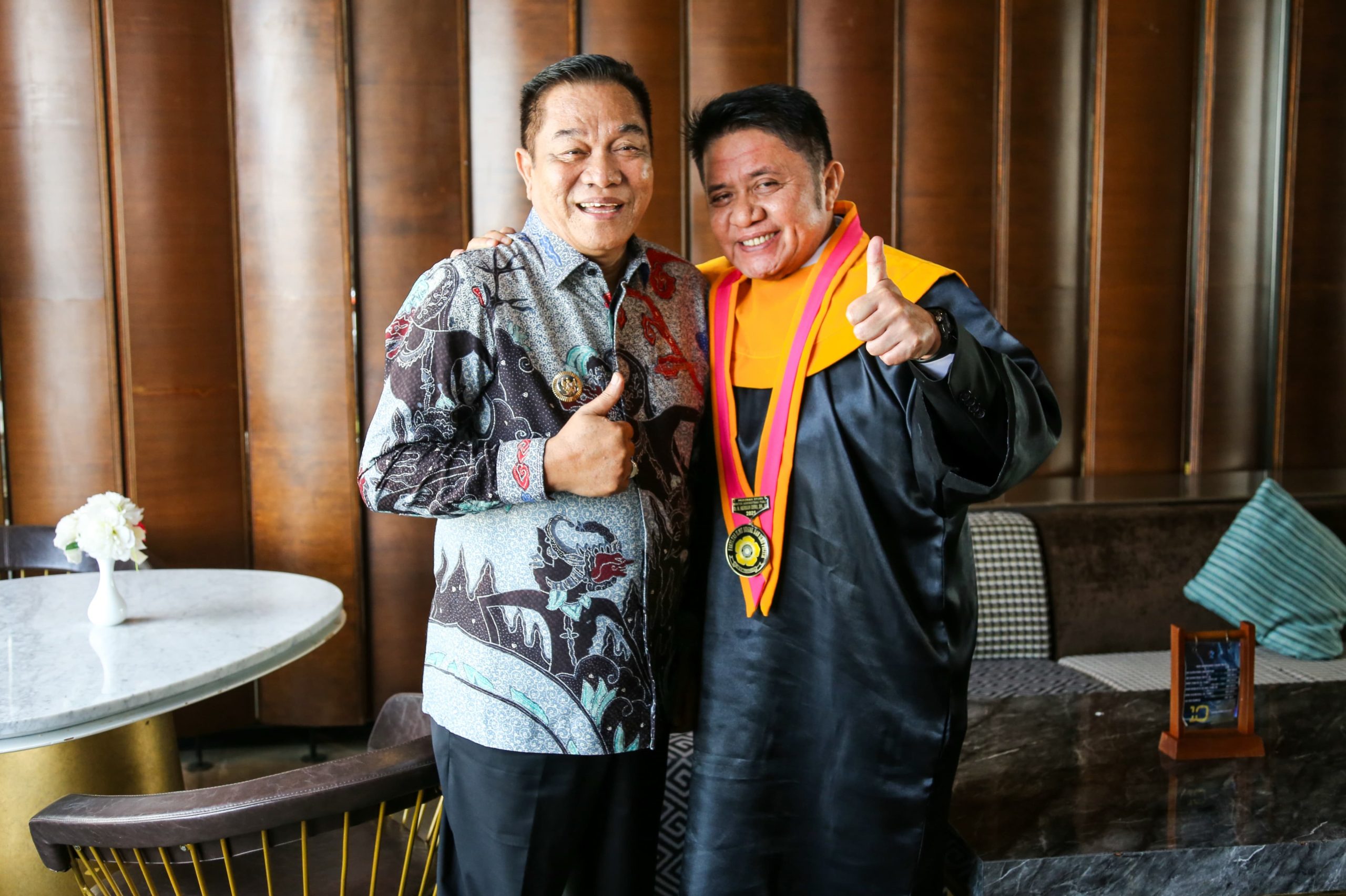 Bupati HM Toha Hadiri Peluncuran dan Bedah Buku Gubernur Herman Deru