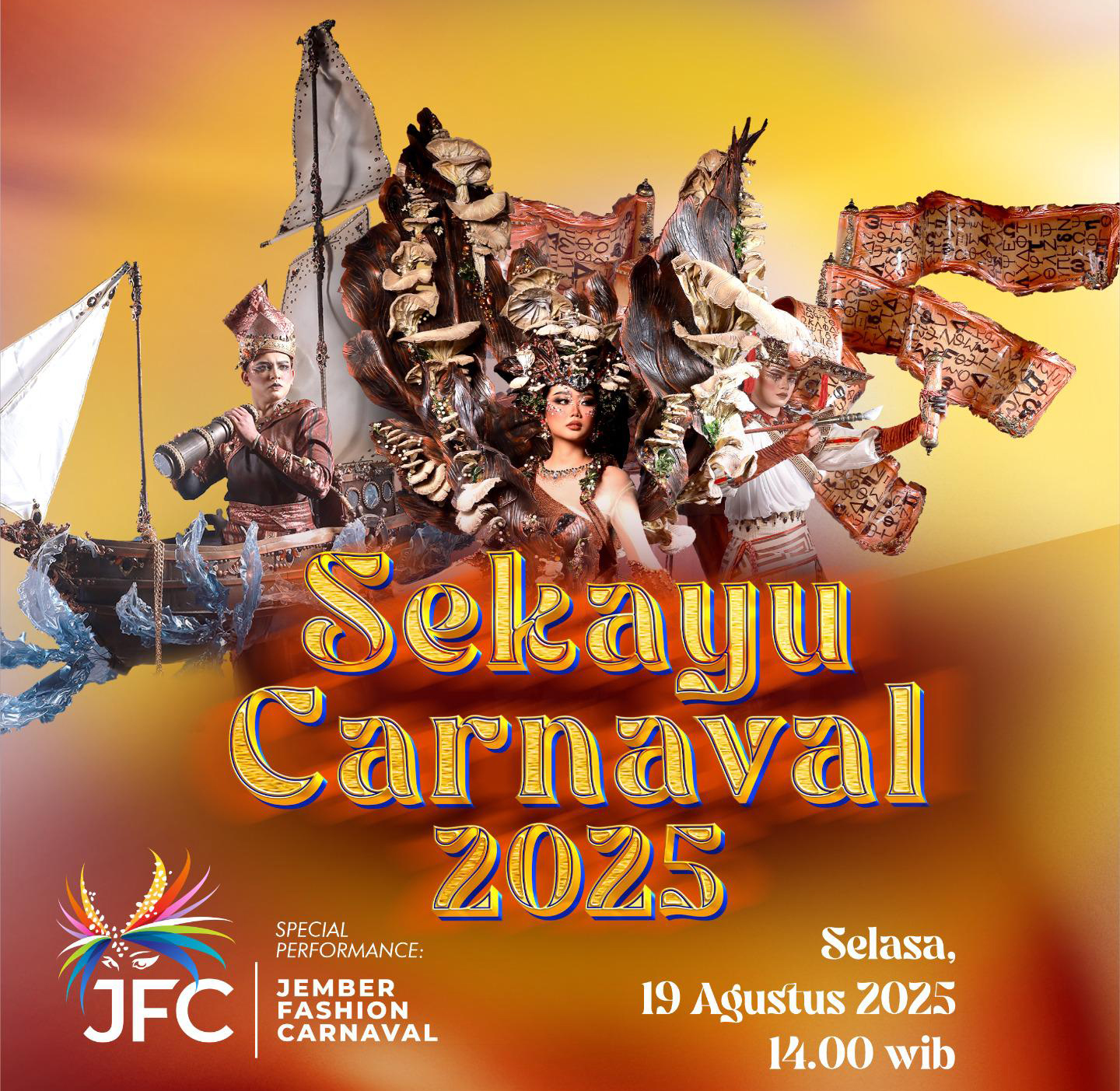 Pemkab Muba Gelar Karnaval Budaya dan Kreativitas untuk Pelestarian Budaya Indonesia