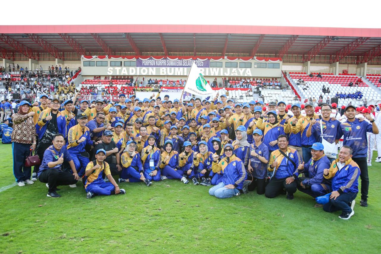 Muba Raih Juara Umum II di Porprov Korpri Sumsel 2025