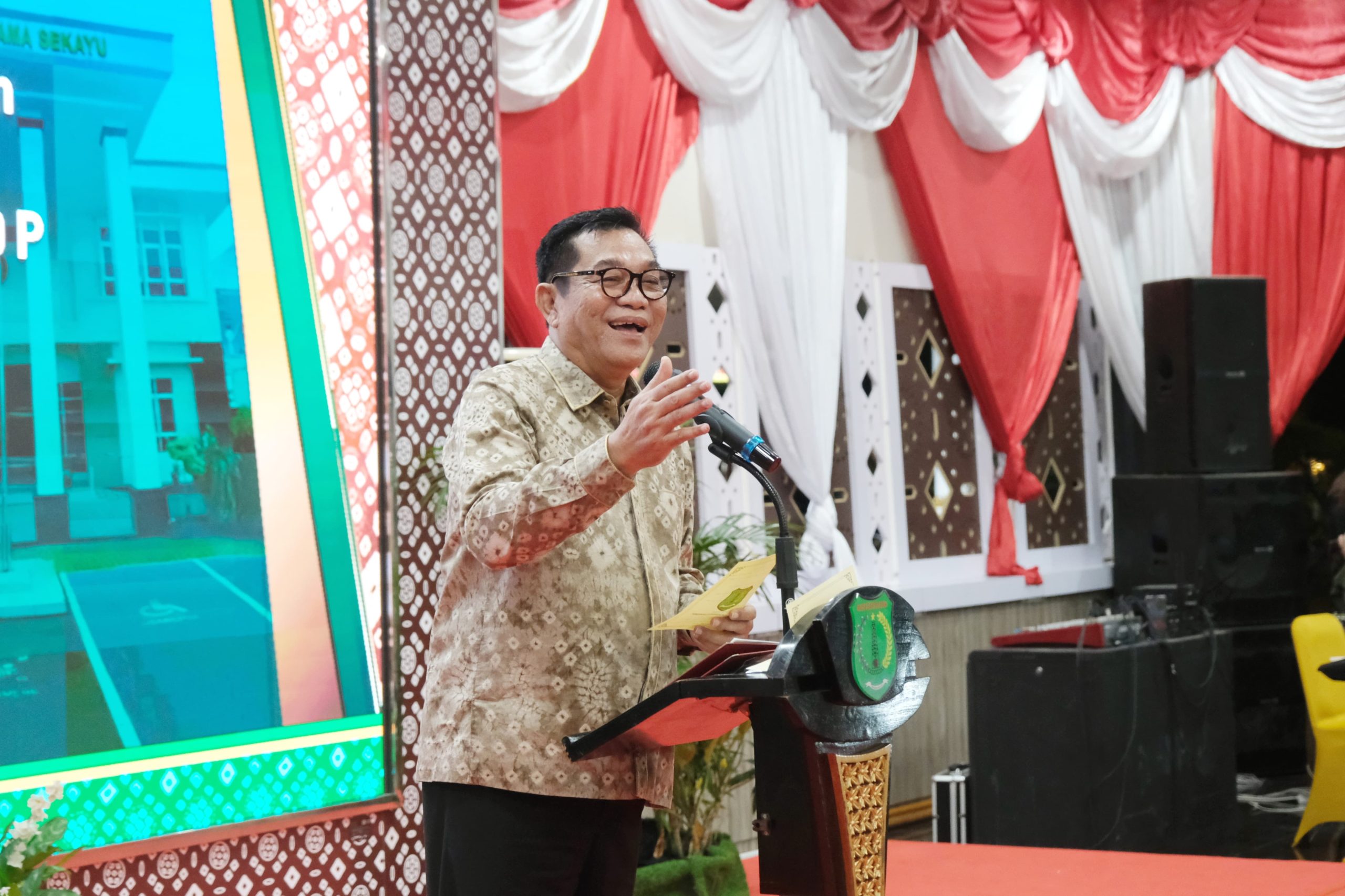 Pisah Sambut Dandim 0401 Muba, Pemkab Muba Harapkan Sinergi Terus Berlanjut