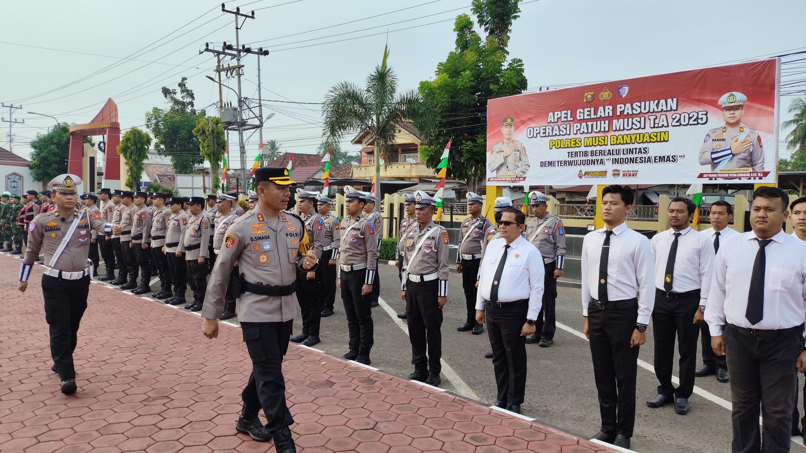 Operasi Patuh 2025 Dimulai, Polres Muba Utamakan Penyuluhan dan Sosialisasi Keselamatan Berkendara