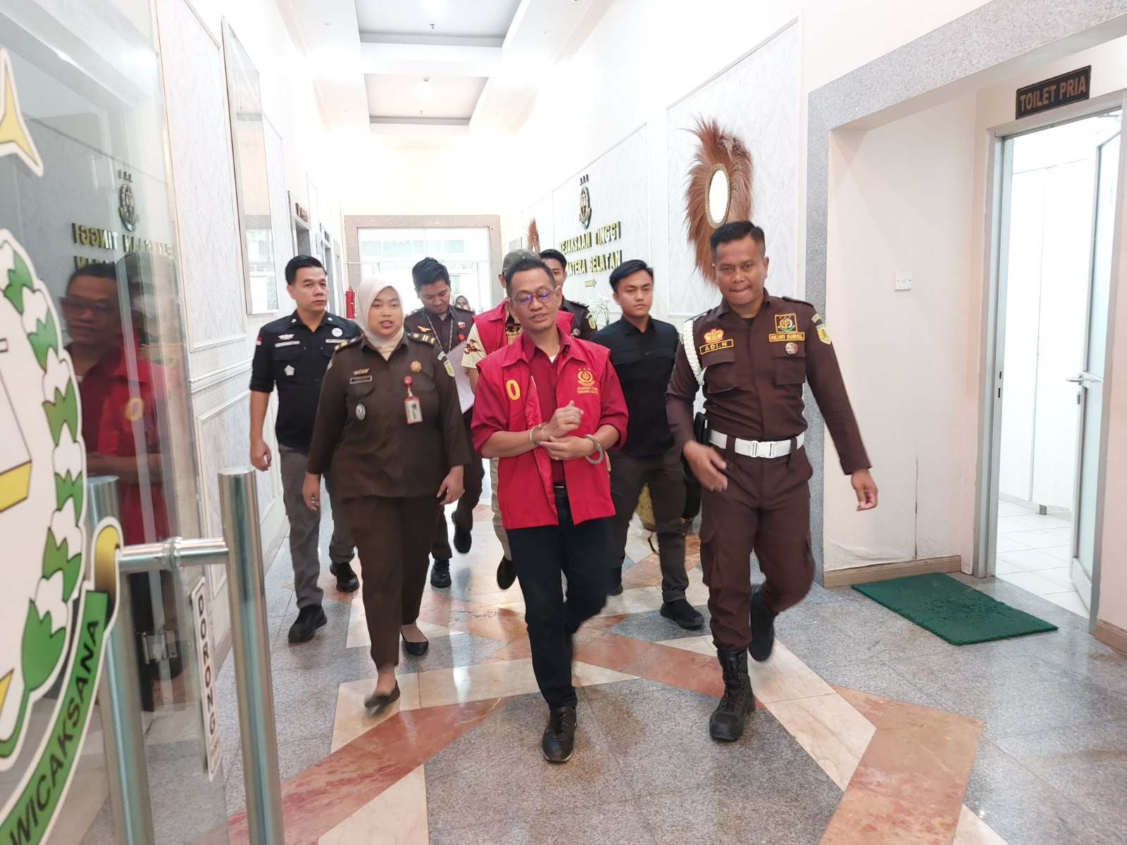 Kasus Obstruction Of Justice Instalasi Internet Desa, Kejati Sumsel Laksanakan Tahap II