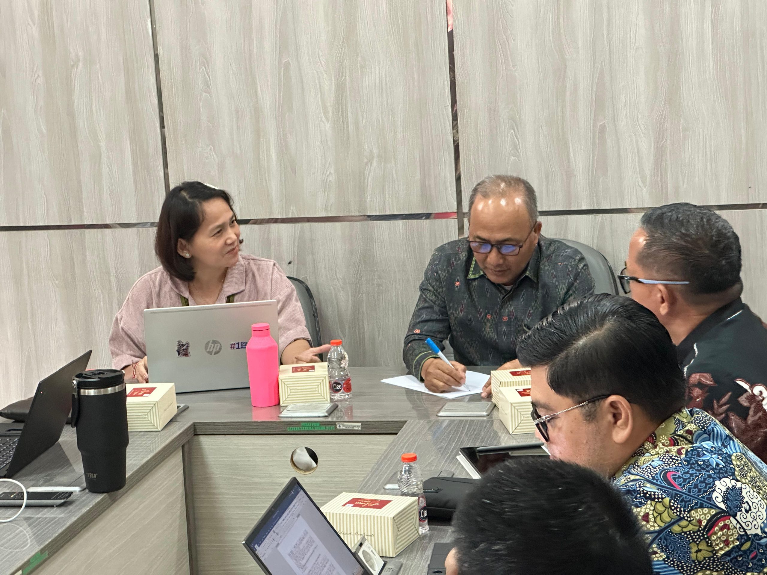 Sambangi Kantor BIG, Pemkab Muba Bahas Perpanjangan Kerjasama