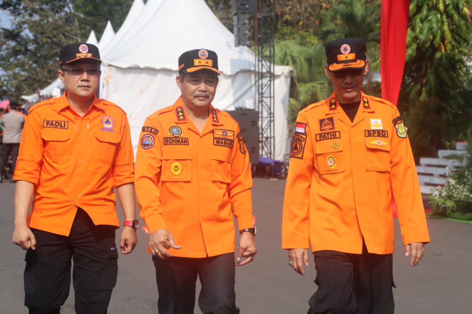 Ikuti Apel Siaga Karhutla di Griya Agung, Wabup Rohman : Muba Komitmen Cegah Karhutlah