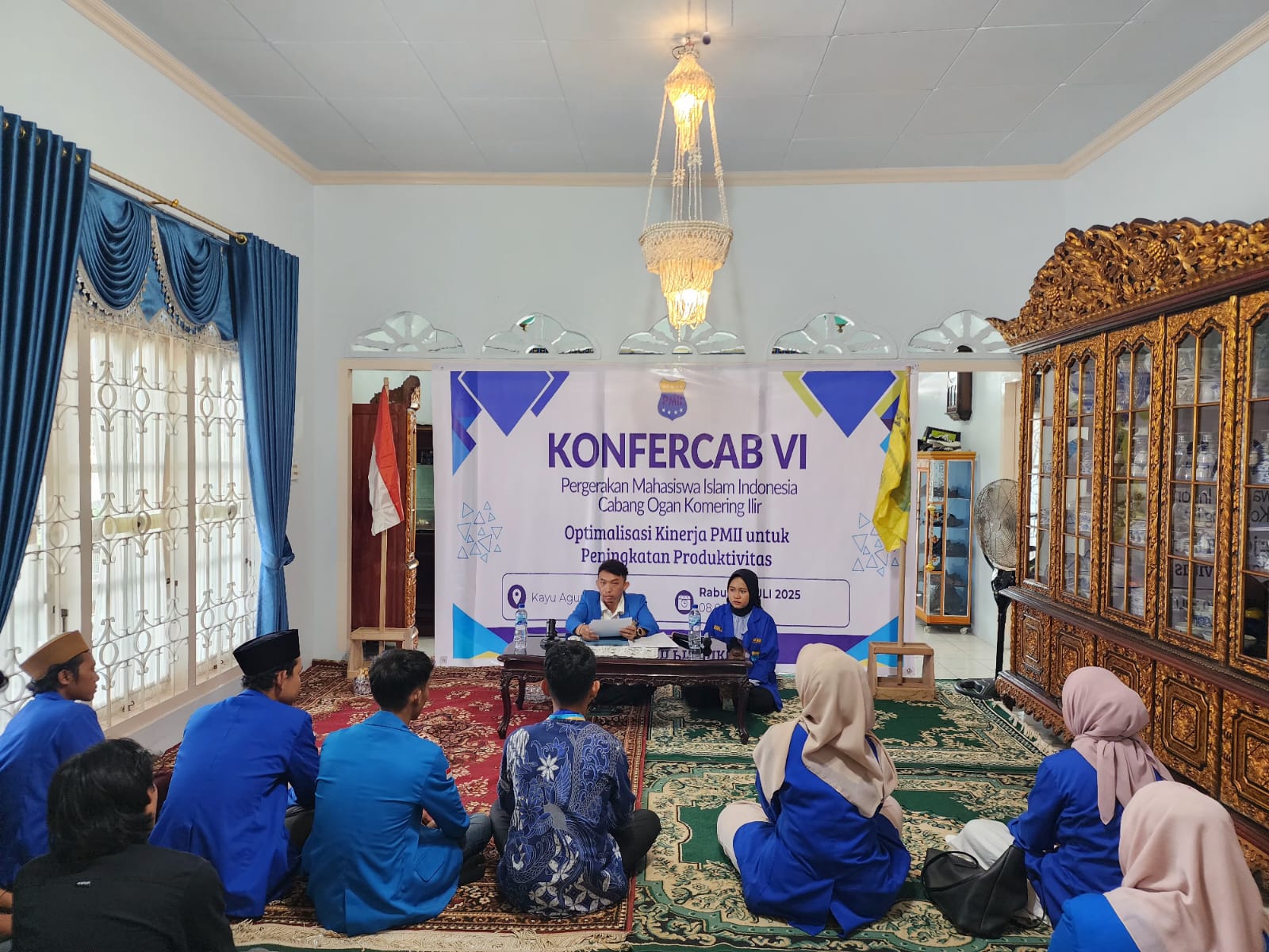 Terpilih Secara Aklamasi, Muhammad Nur Tanjali Jabati sebagai Ketua PC PMII OKI 2025-2026